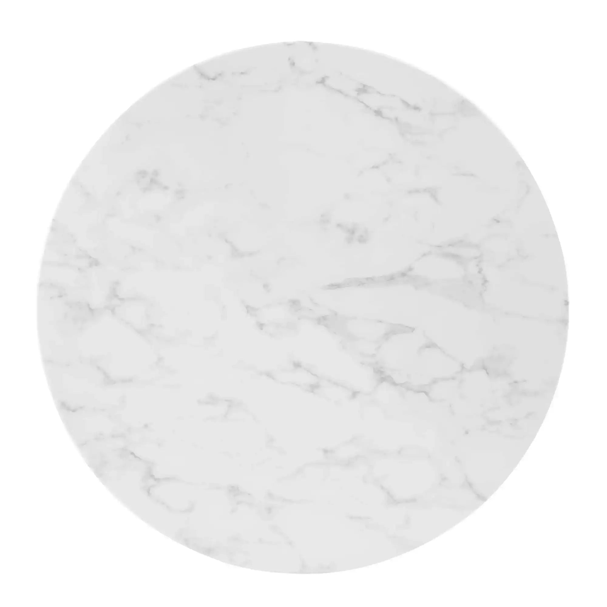 Verne 35" Artificial Marble Dining Table by Modway - Best Buy Furniture