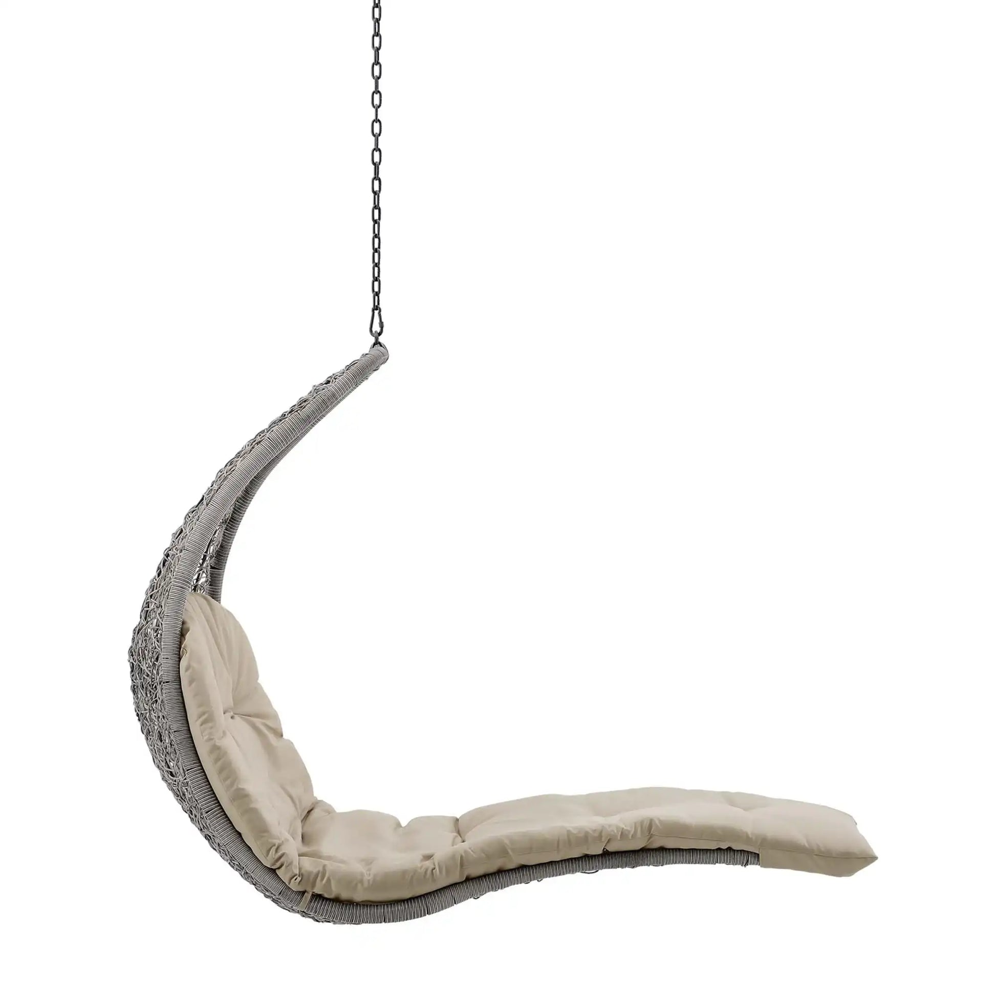 Landscape Hanging Chaise Lounge Outdoor Patio Swing Chair by Modway - Best Buy Furniture