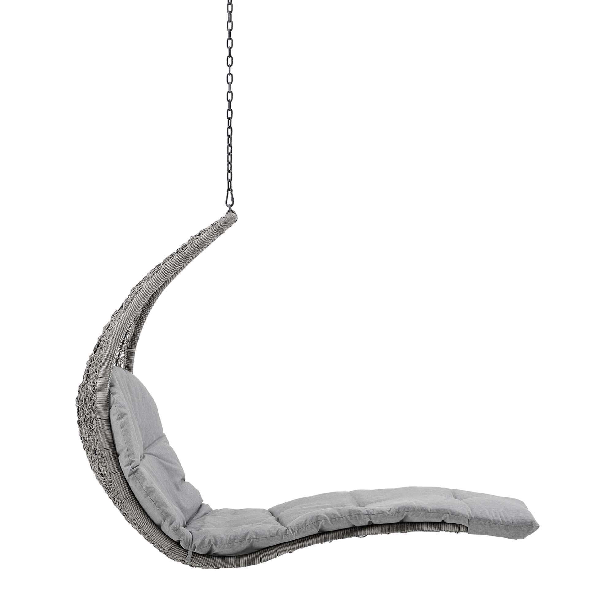 Landscape Hanging Chaise Lounge Outdoor Patio Swing Chair by Modway - Best Buy Furniture