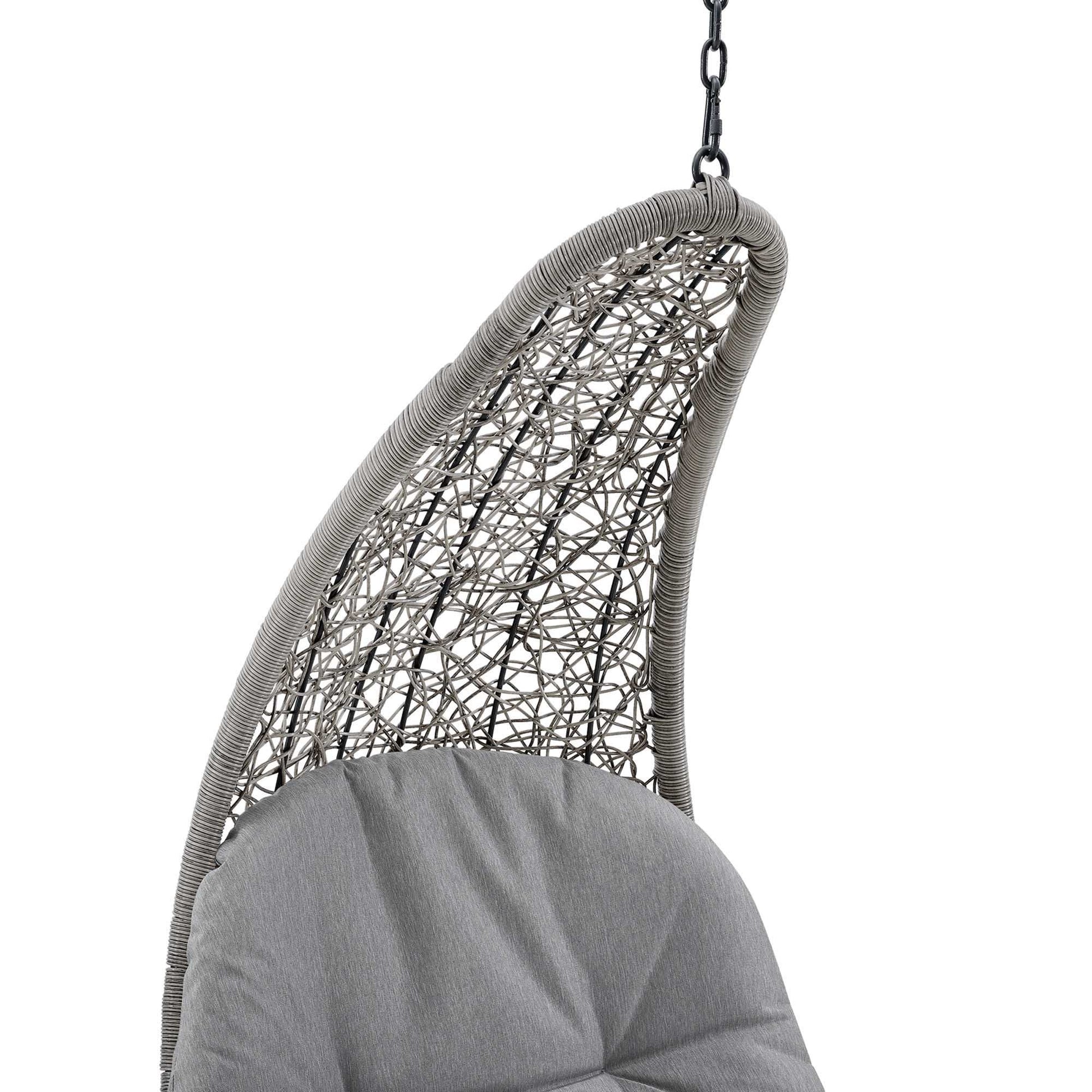 Landscape Hanging Chaise Lounge Outdoor Patio Swing Chair by Modway - Best Buy Furniture