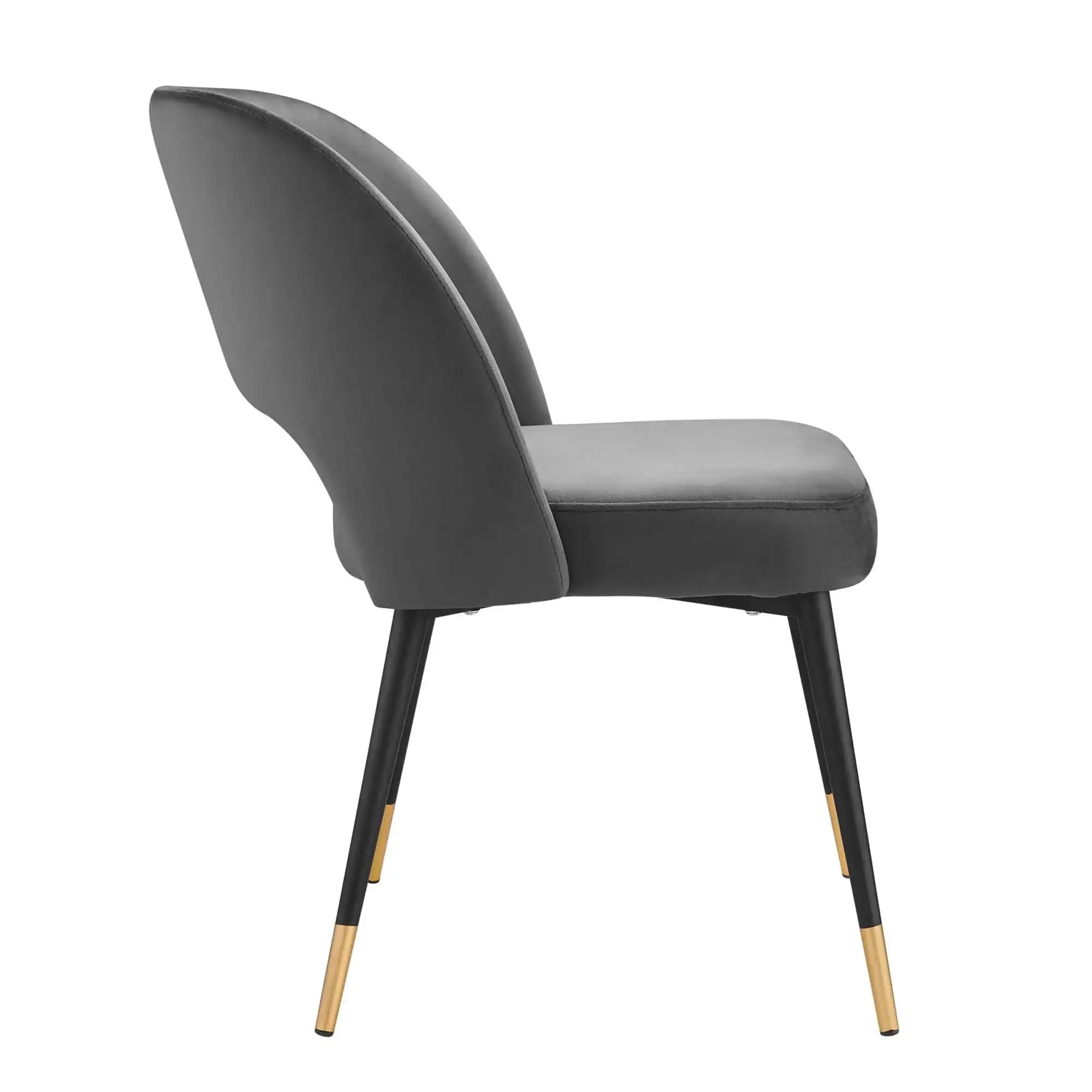 Rouse Performance Velvet Dining Side Chairs Set of 2 by Modway - Best Buy Furniture