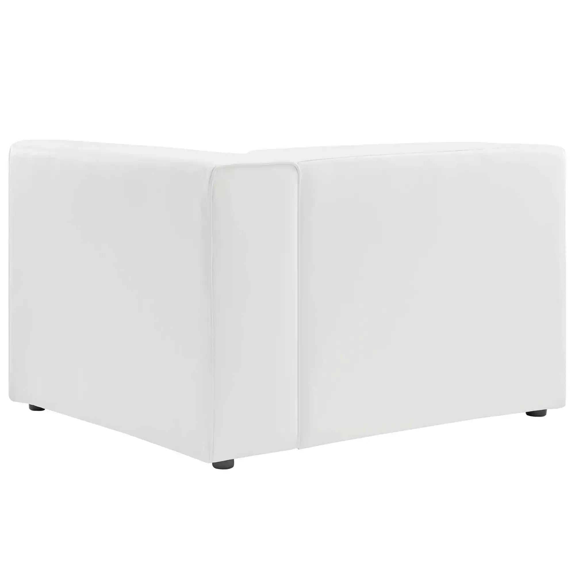 Mingle Vegan Leather Right-Arm Chair by Modway - Best Buy Furniture