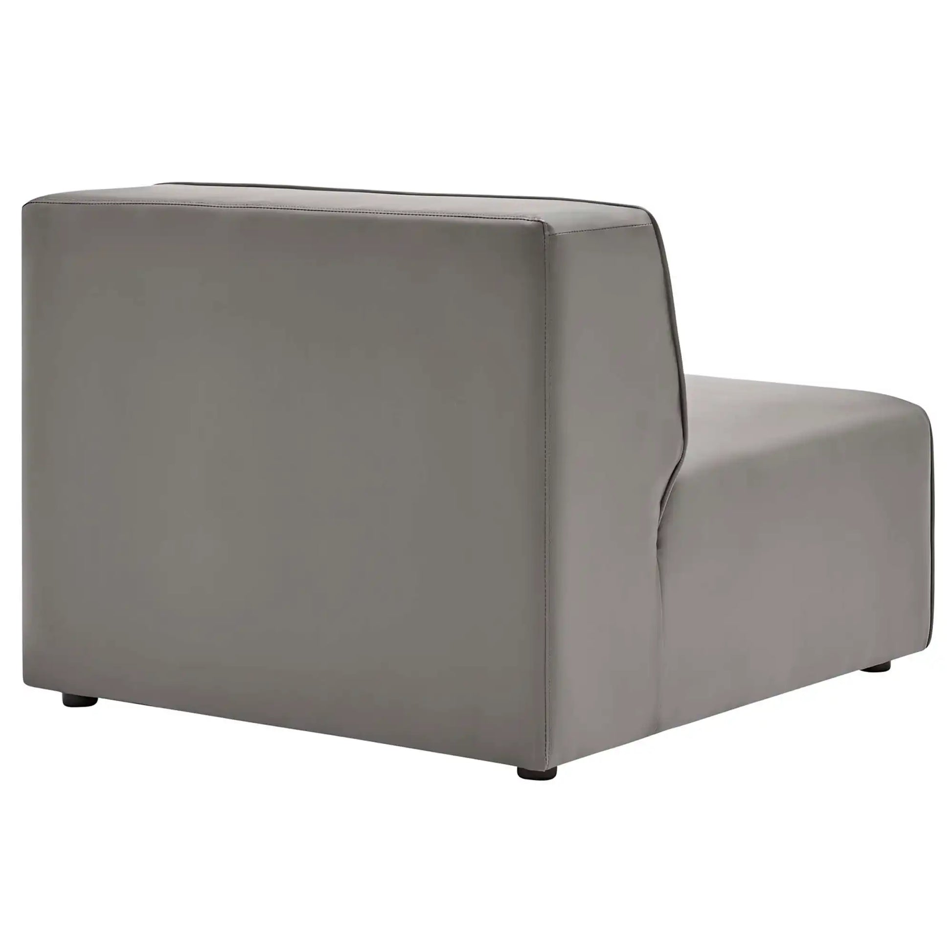 Mingle Vegan Leather Armless Chair by Modway - Best Buy Furniture