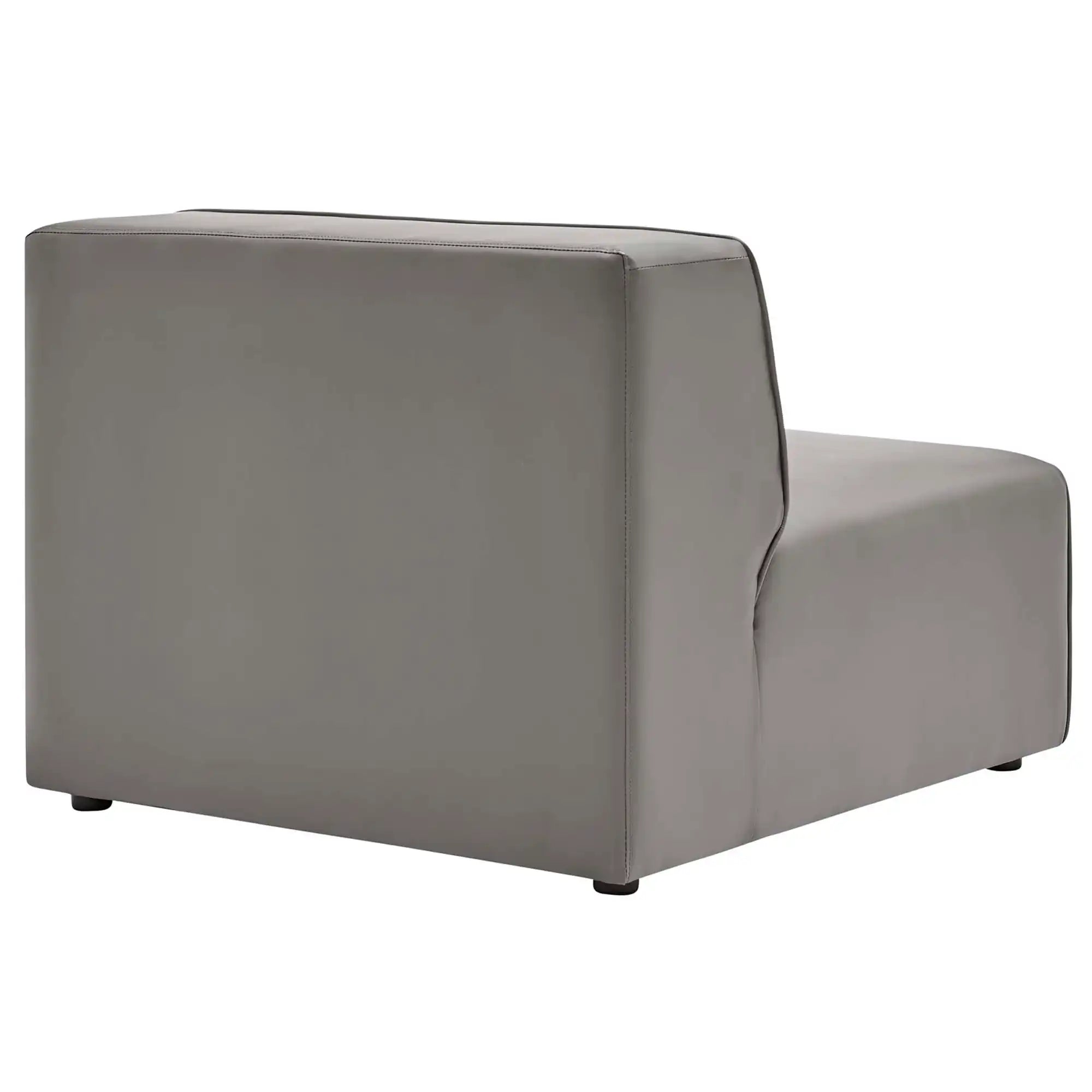 Mingle Vegan Leather Armless Chair by Modway - Best Buy Furniture