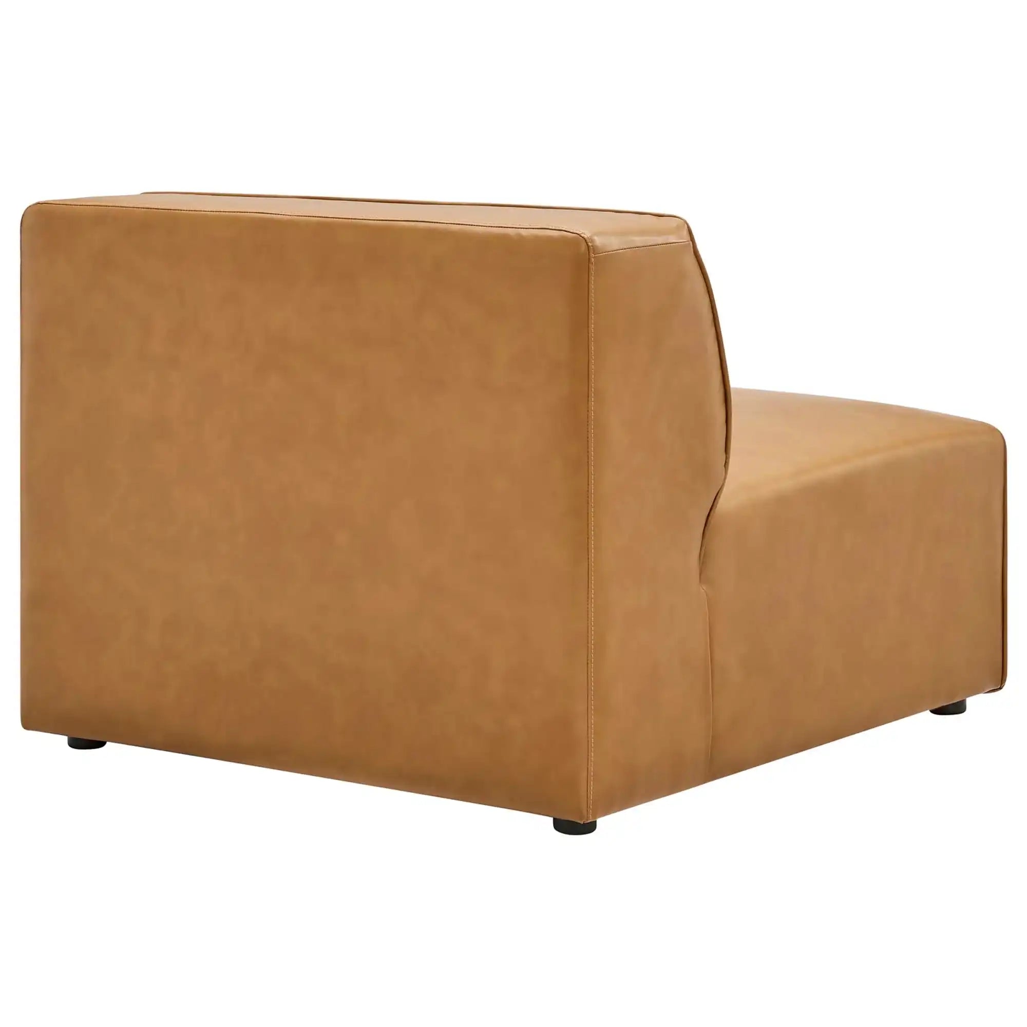 Mingle Vegan Leather Armless Chair by Modway - Best Buy Furniture