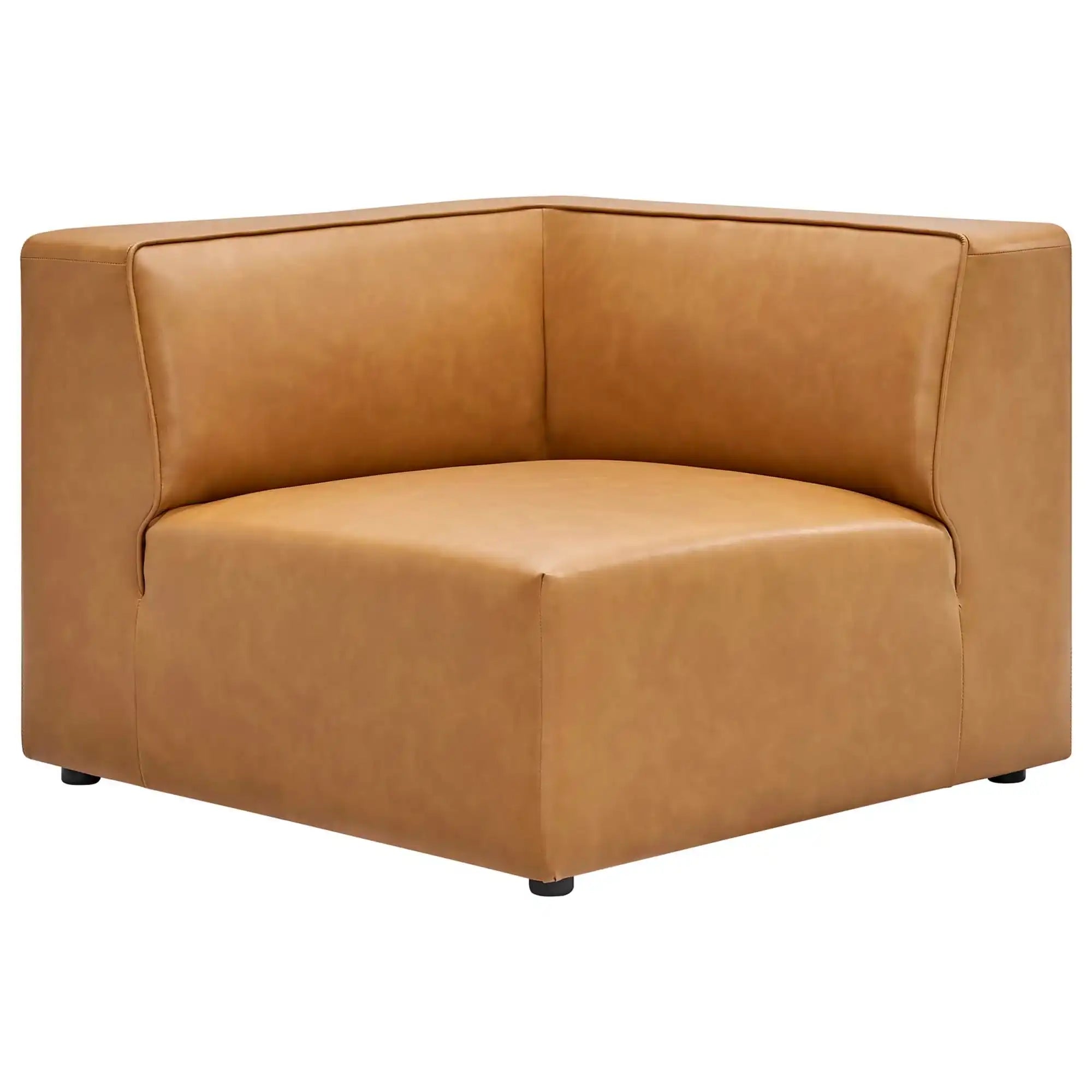 Mingle Vegan Leather Corner Chair by Modway - Best Buy Furniture