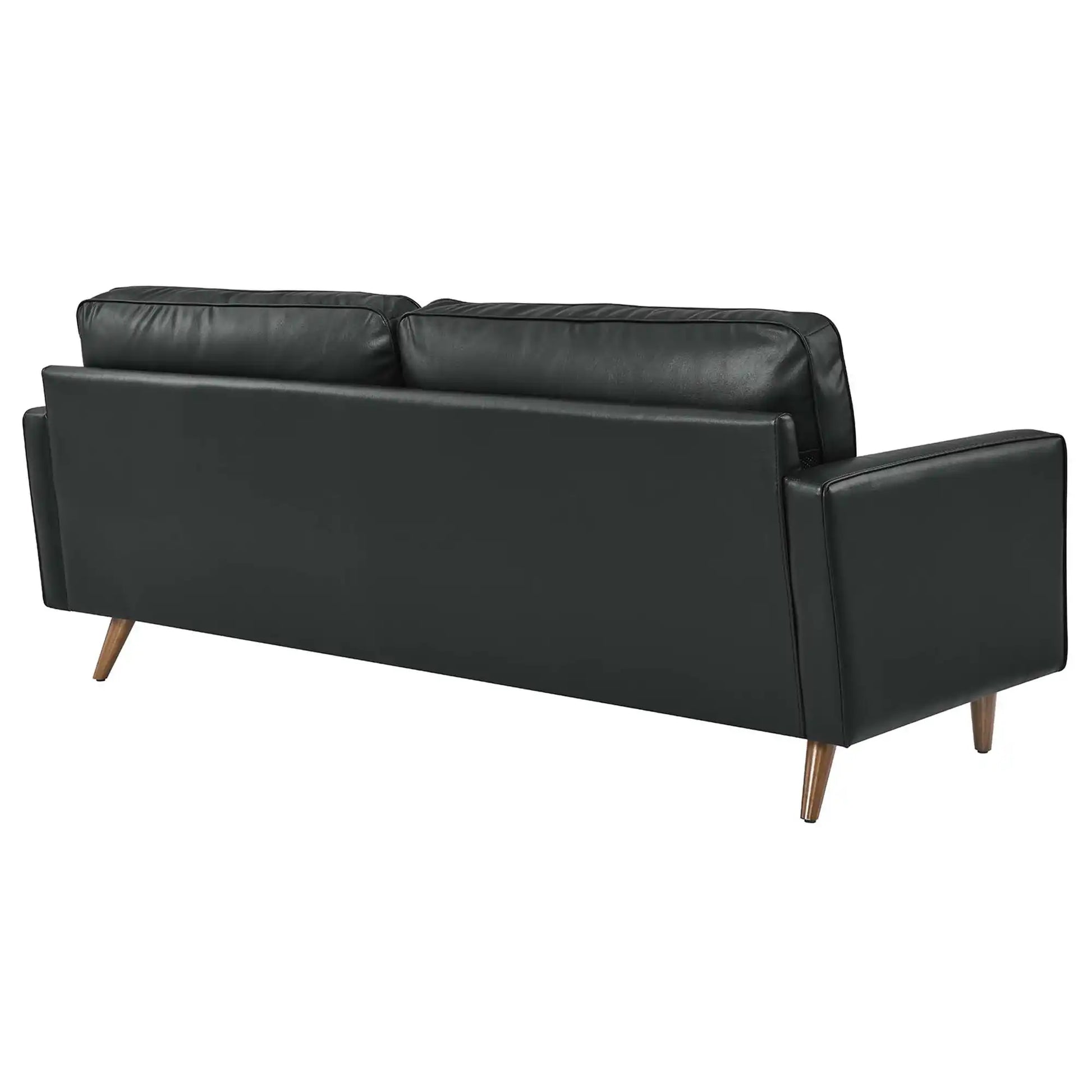 Valour 81" Leather Sofa by Modway - Best Buy Furniture