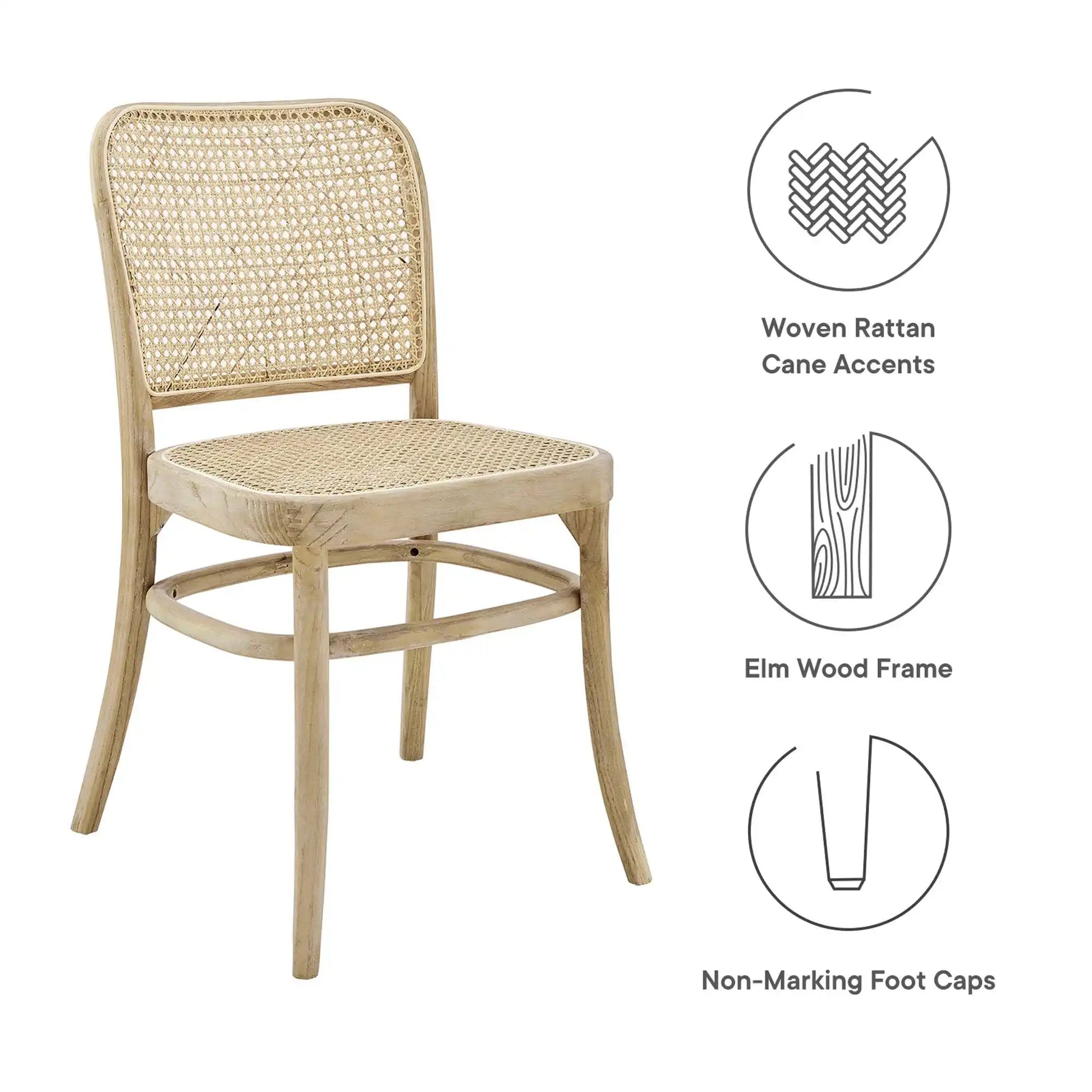 Winona Wood Dining Side Chair by Modway - Best Buy Furniture