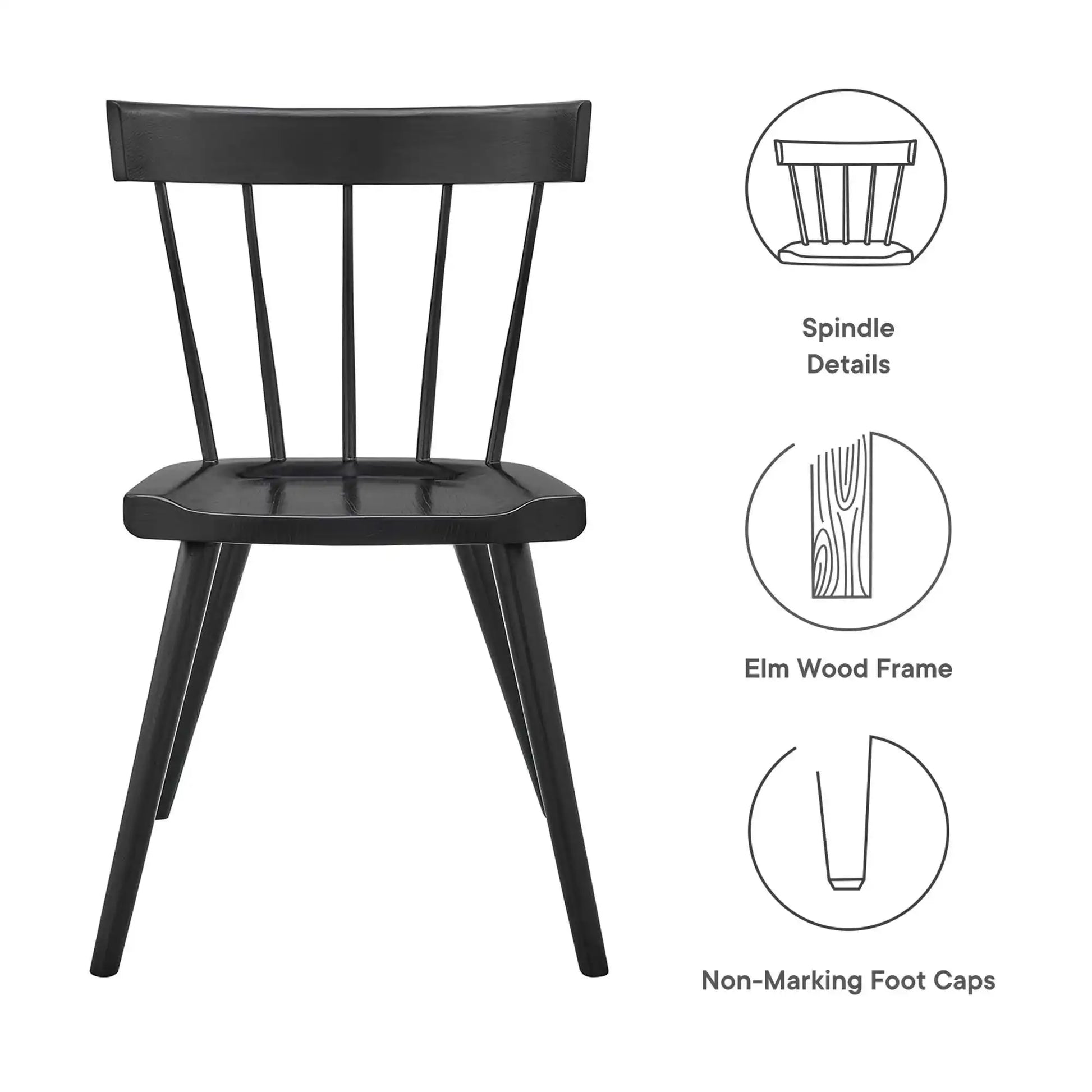 Sutter Wood Dining Side Chair by Modway - Best Buy Furniture