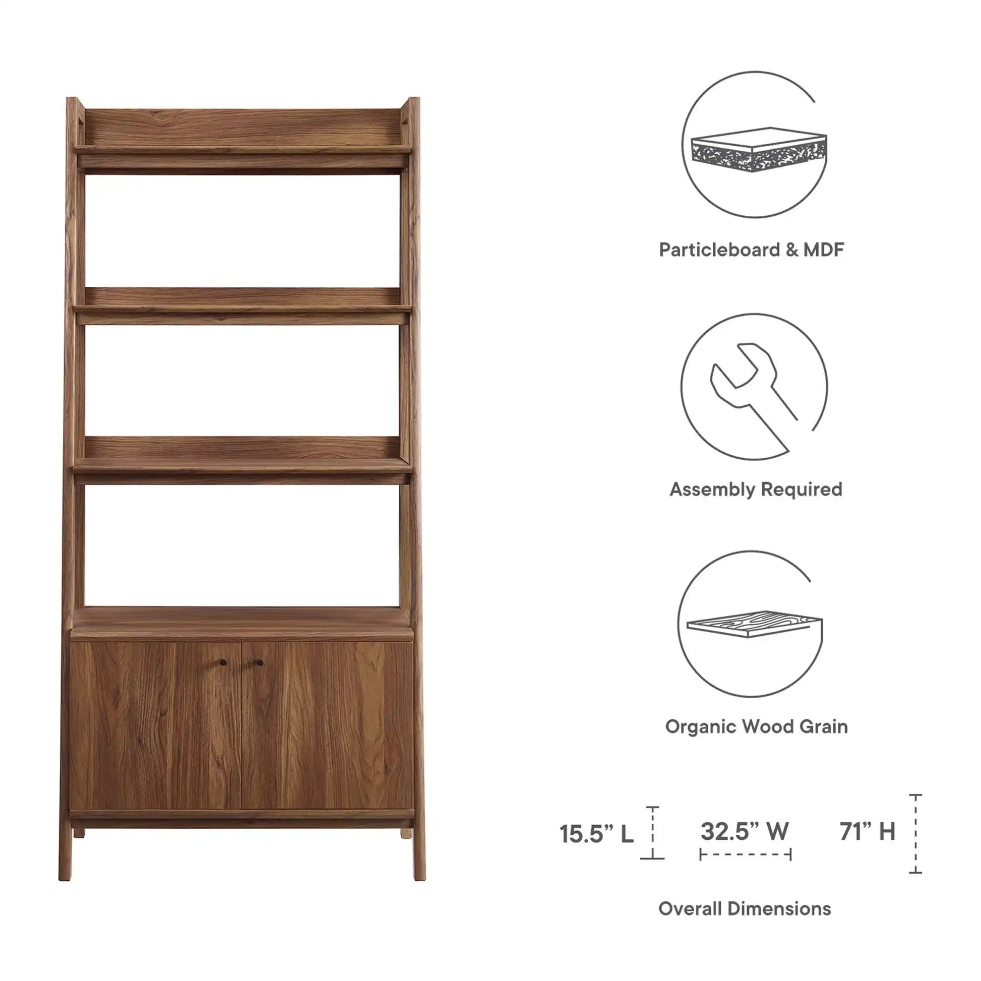 Bixby 33" Bookshelf by Modway - Best Buy Furniture