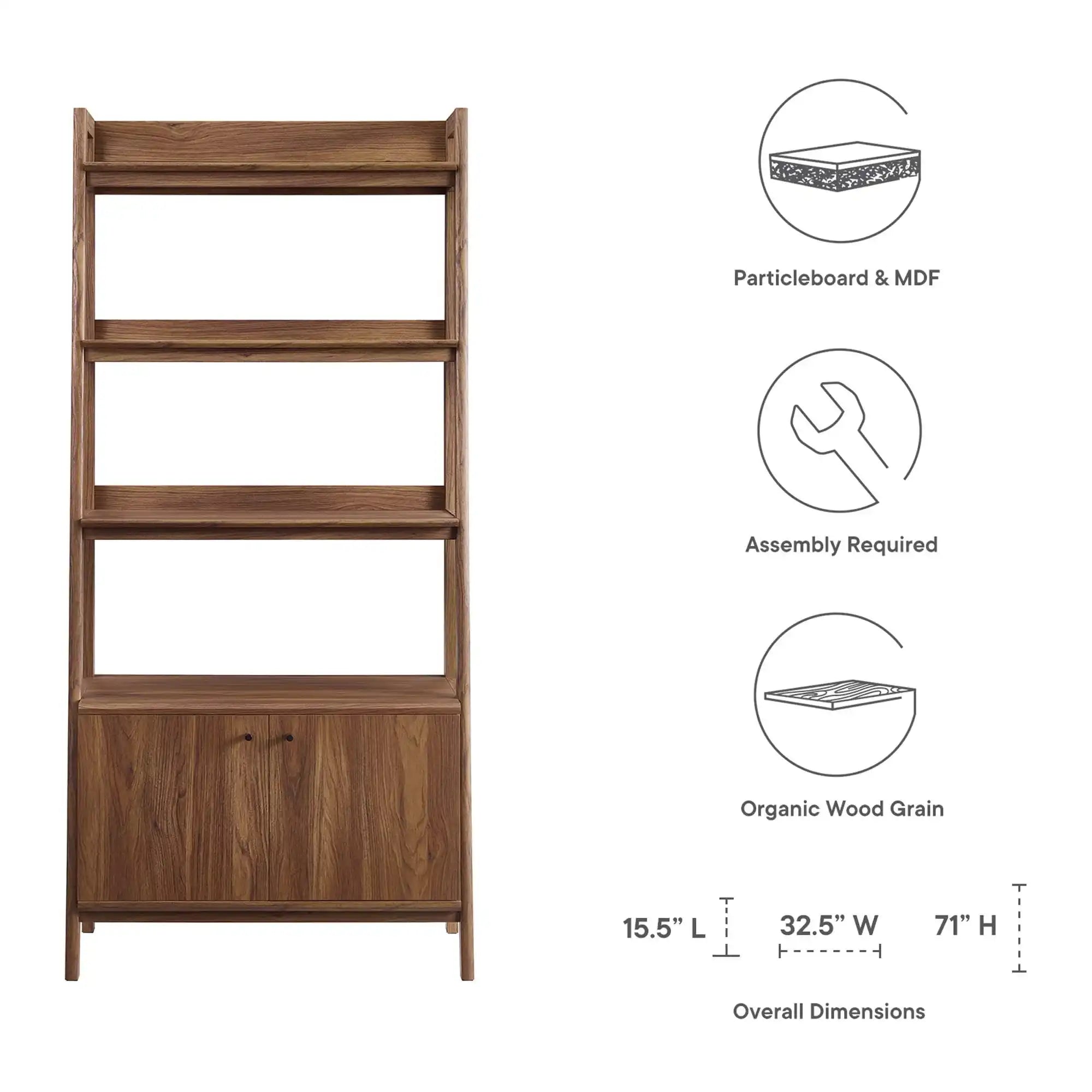 Bixby 33" Bookshelf by Modway - Best Buy Furniture