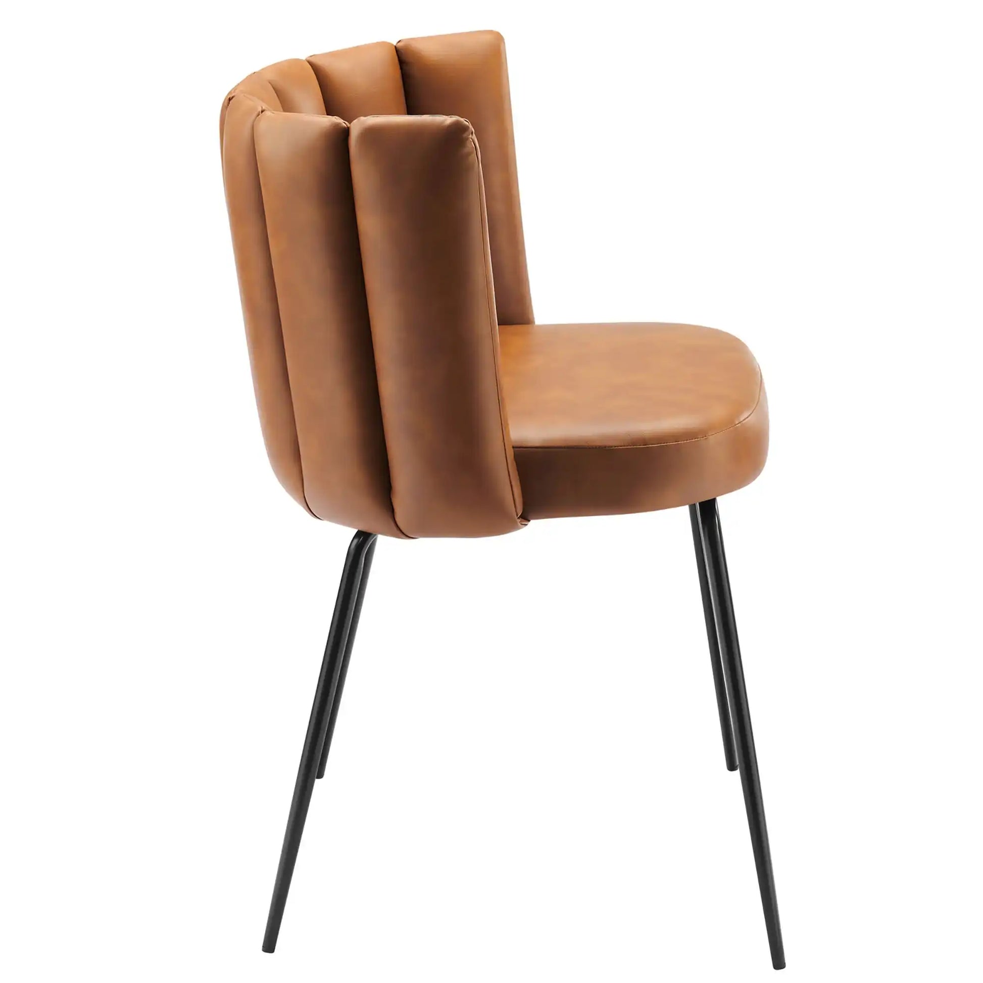 Virtue Vegan Leather Dining Chair Set of 2 by Modway - Best Buy Furniture
