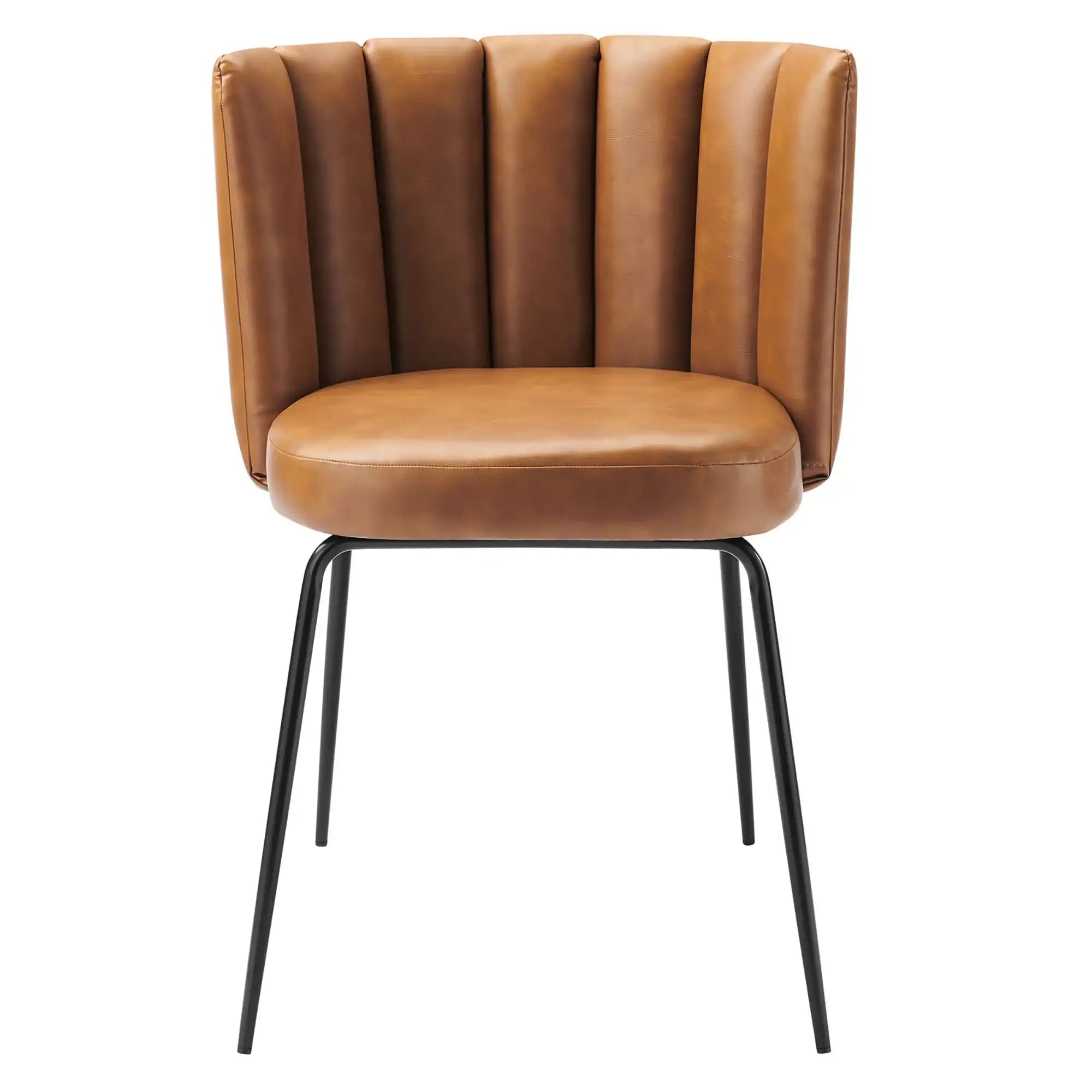 Virtue Vegan Leather Dining Chair Set of 2 by Modway - Best Buy Furniture