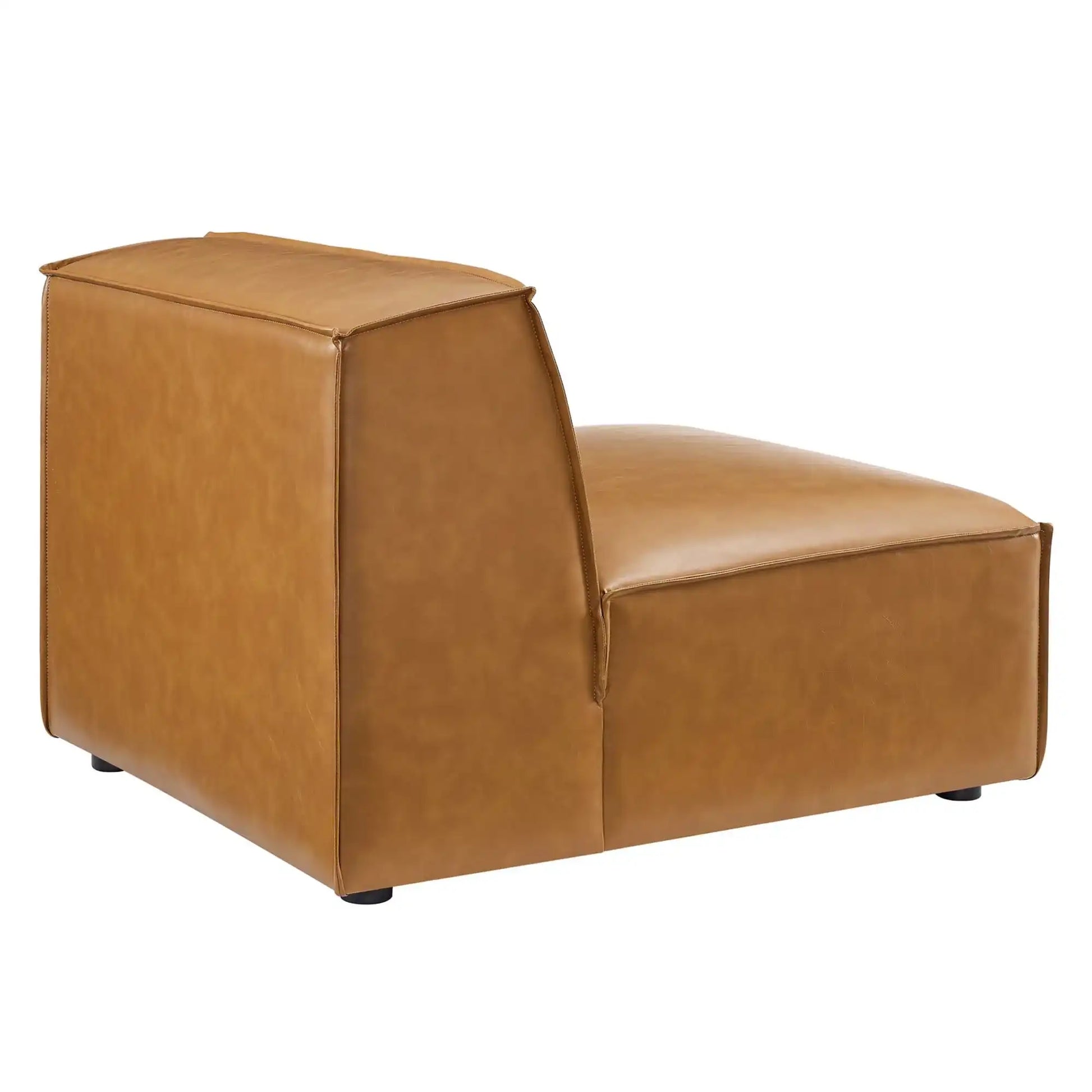 Restore 6-Piece Vegan Leather Sectional Sofa by Modway - Best Buy Furniture