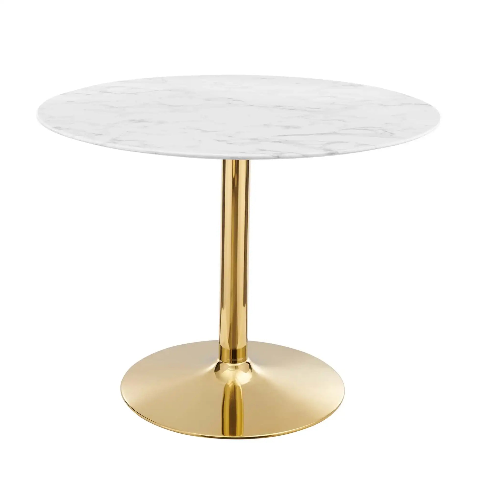 Verne 40" Artificial Marble Dining Table by Modway - Best Buy Furniture