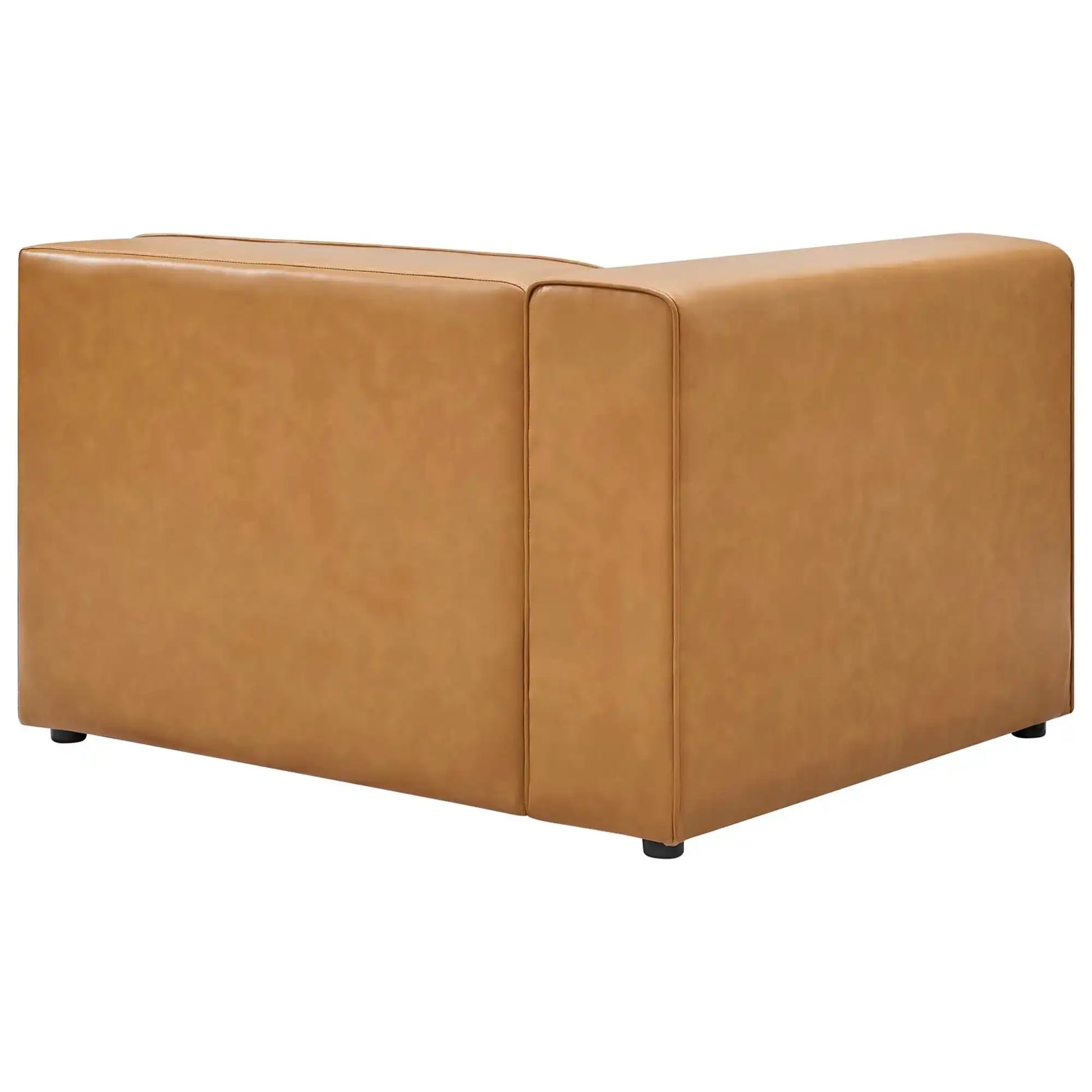 Mingle 3-Piece Vegan Leather Sectional Sofa by Modway - Best Buy Furniture