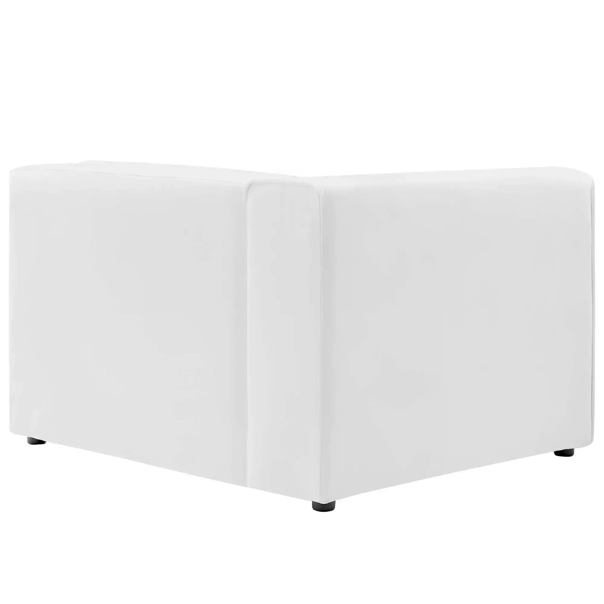 Mingle 5-Piece Vegan Leather Sectional Sofa by Modway - Best Buy Furniture