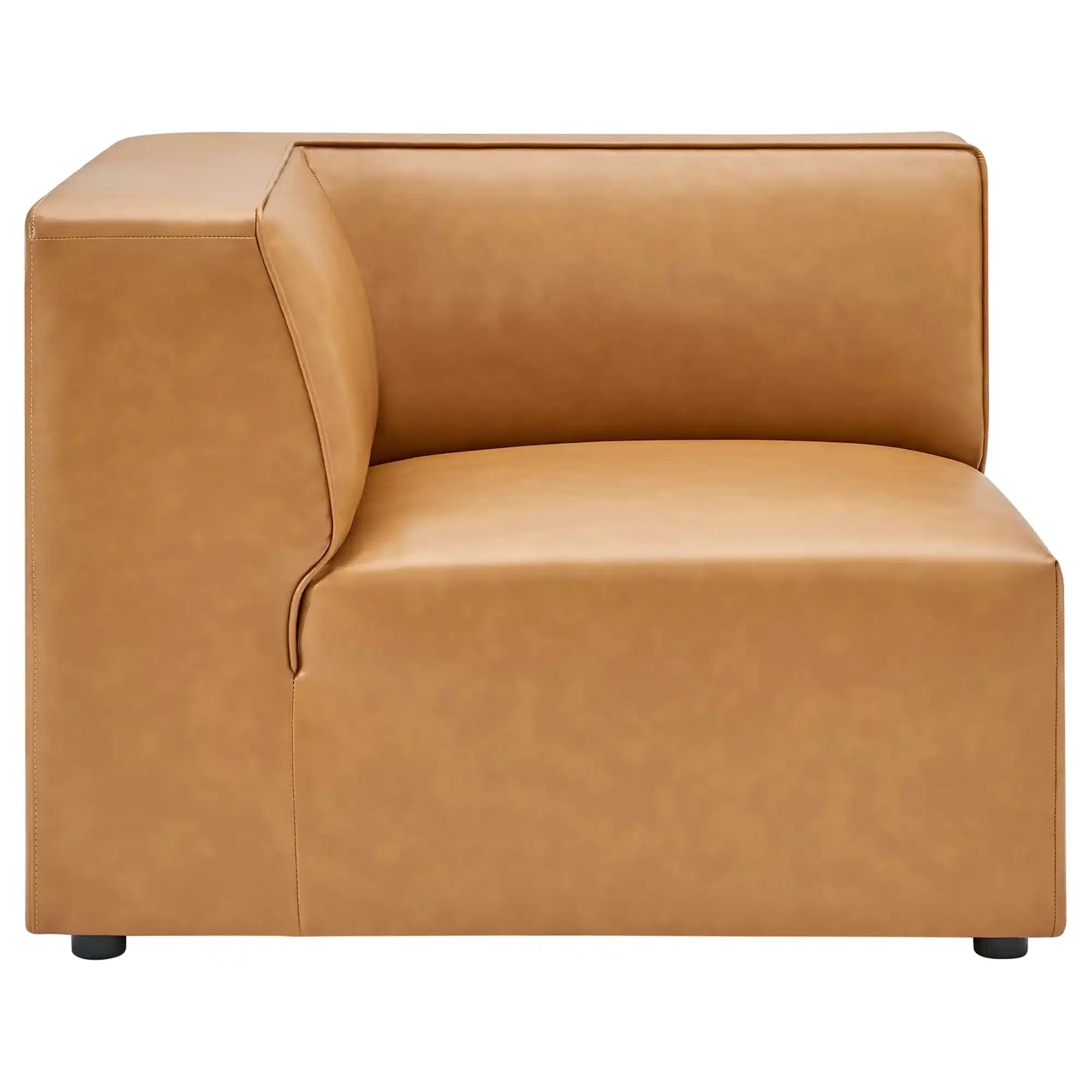 Mingle 7-Piece Vegan Leather Sectional Sofa by Modway - Best Buy Furniture