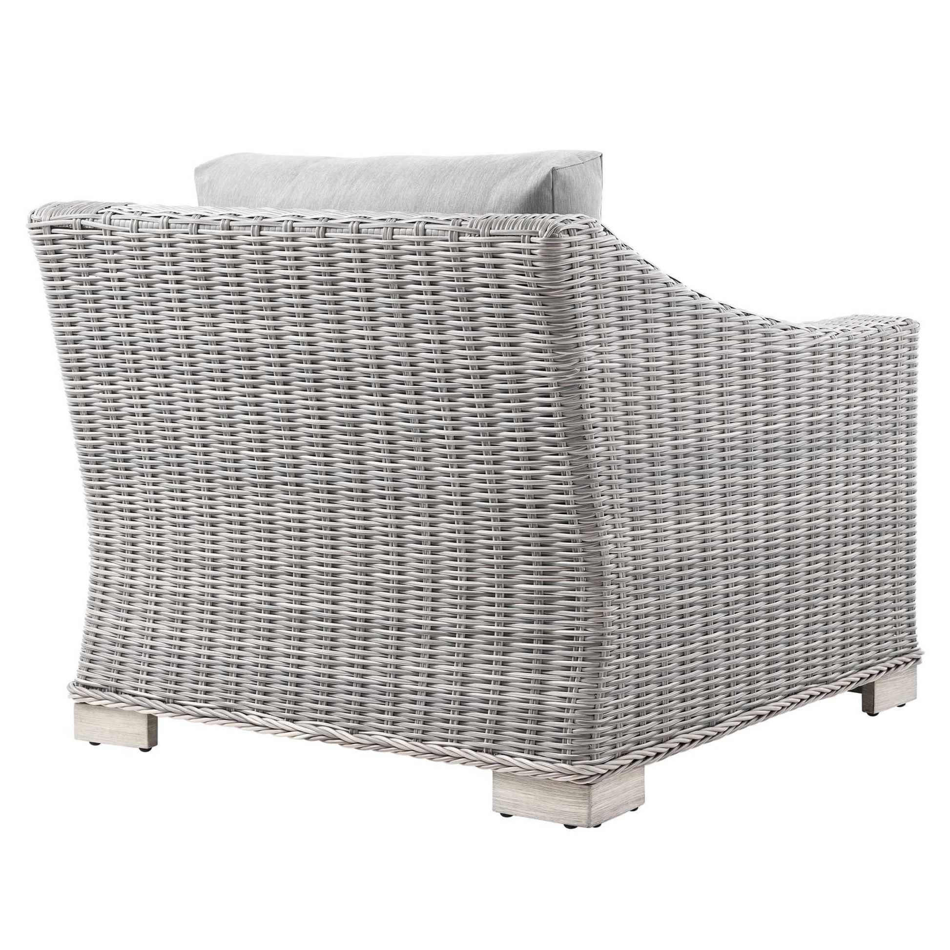 Conway Outdoor Patio Wicker Rattan Armchair by Modway - Best Buy Furniture