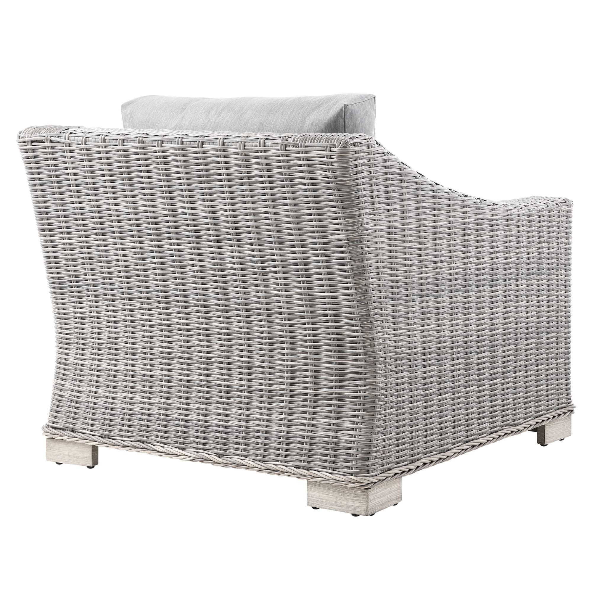 Conway Outdoor Patio Wicker Rattan Armchair by Modway - Best Buy Furniture