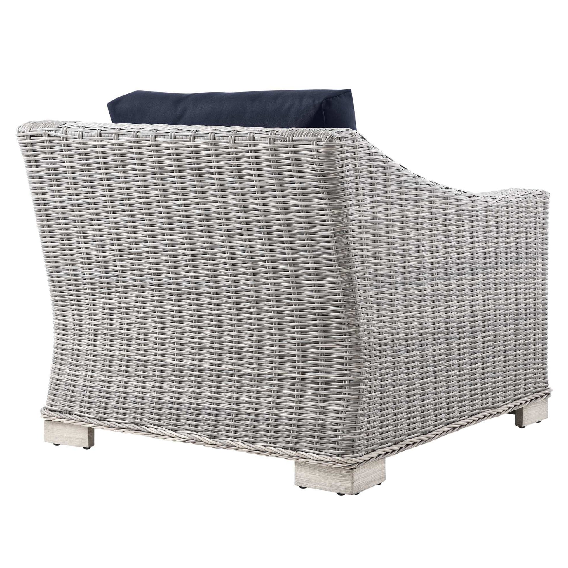 Conway Outdoor Patio Wicker Rattan Armchair by Modway - Best Buy Furniture