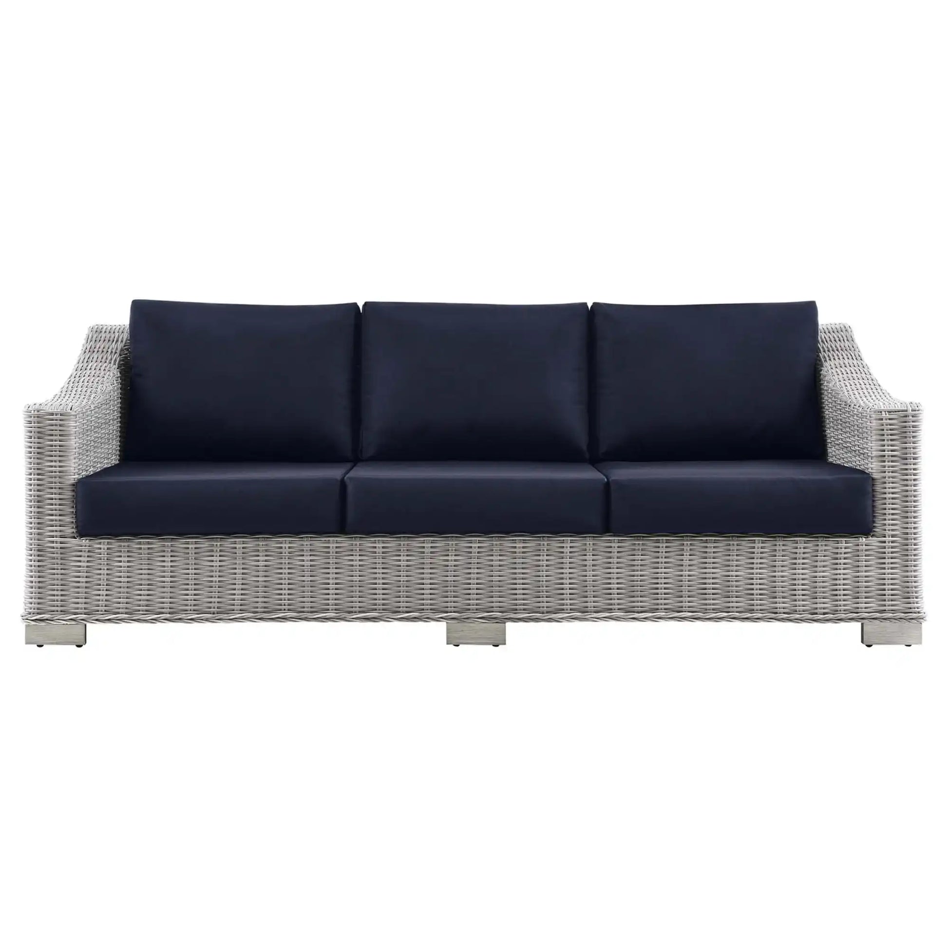 Conway Outdoor Patio Wicker Rattan Sofa by Modway - Best Buy Furniture