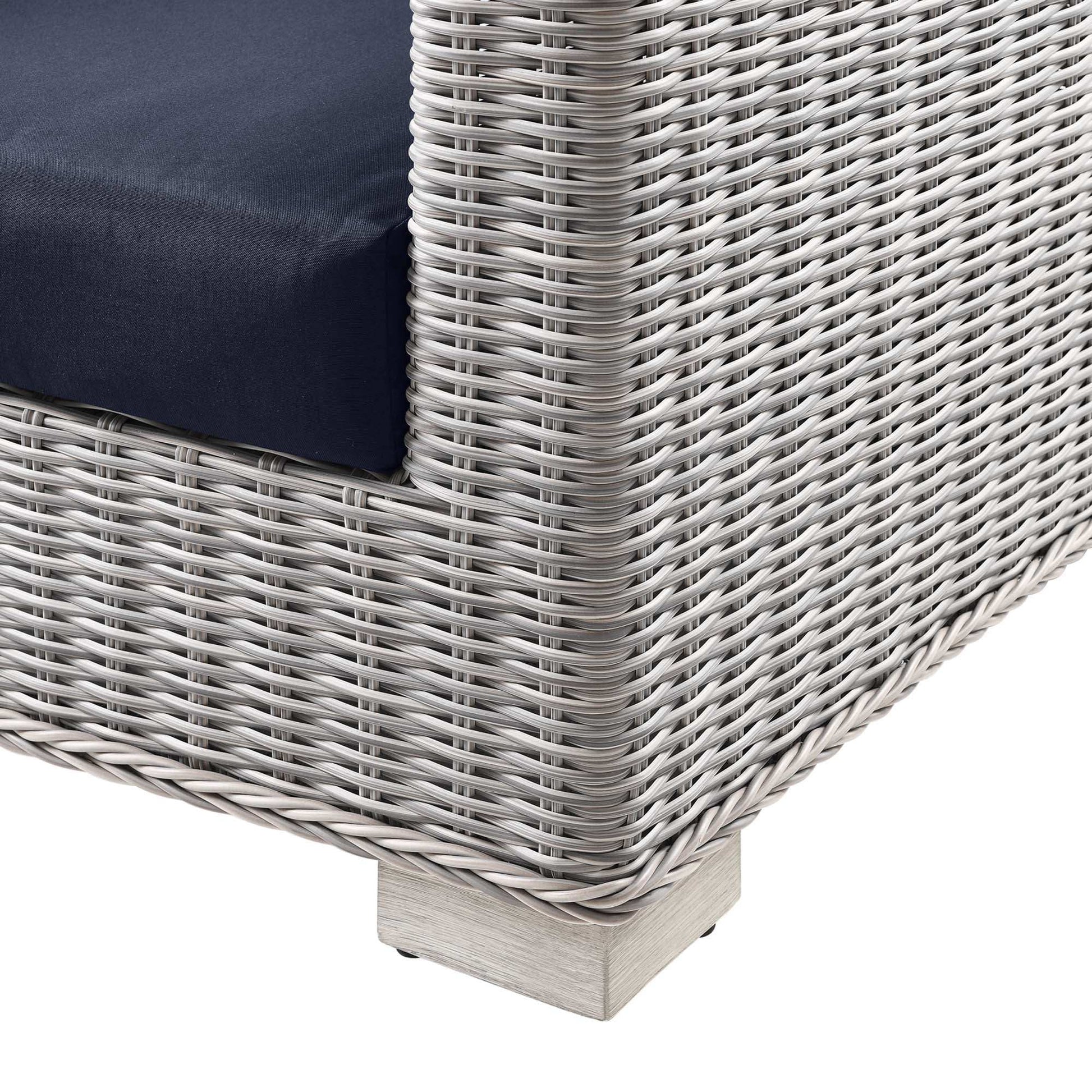 Conway Outdoor Patio Wicker Rattan Sofa by Modway - Best Buy Furniture