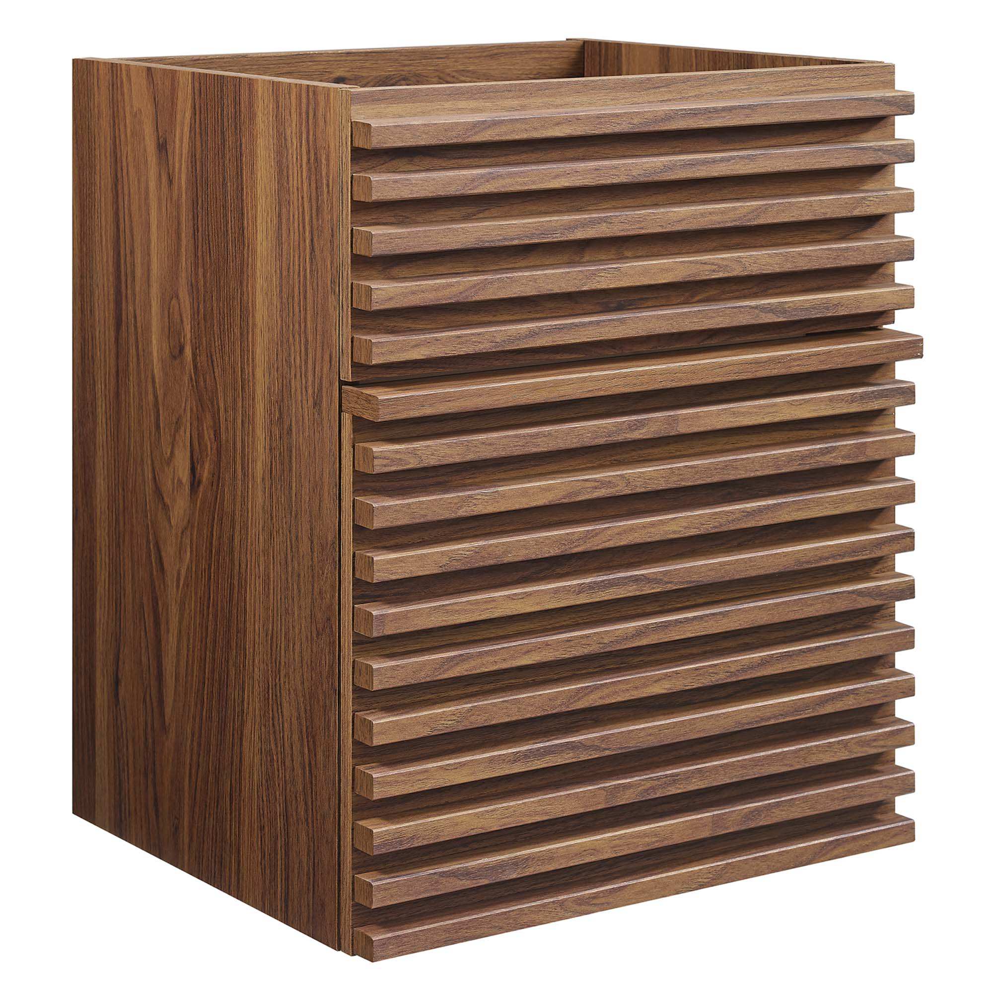 Render 18" Wall-Mount Bathroom Vanity Cabinet (Sink Basin Not Included) by Modway - Best Buy Furniture