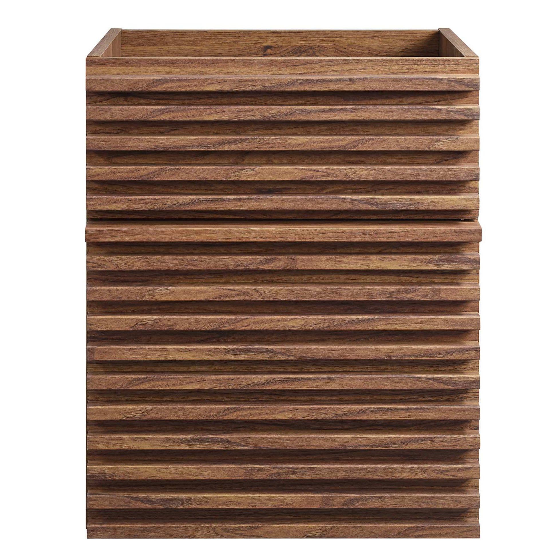 Render 18" Wall-Mount Bathroom Vanity Cabinet (Sink Basin Not Included) by Modway - Best Buy Furniture
