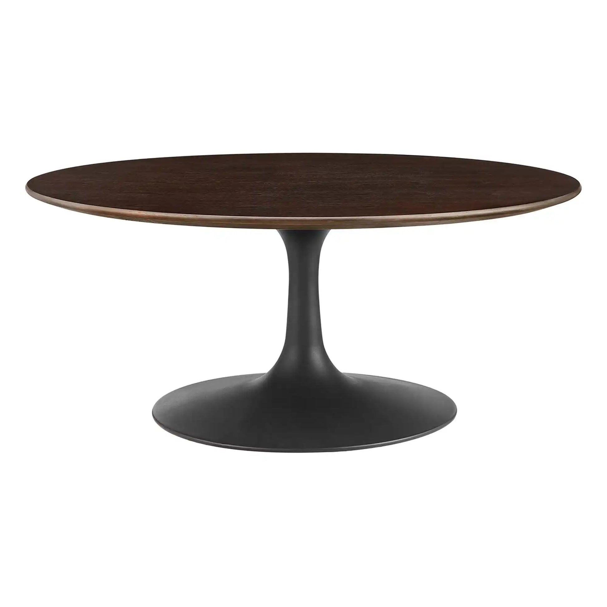 Lippa 36" Round Wood Coffee Table by Modway - Best Buy Furniture