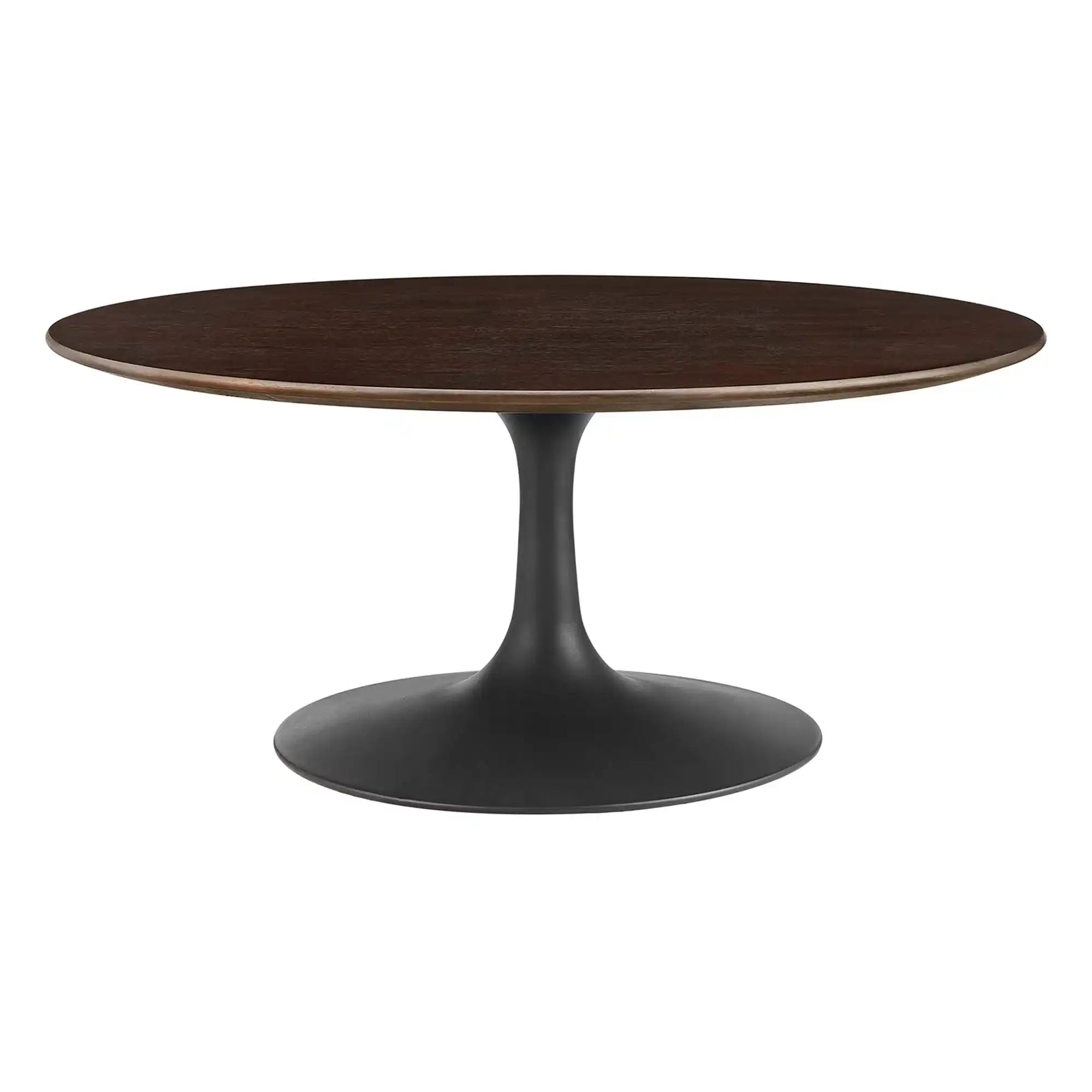 Lippa 36" Round Wood Coffee Table by Modway - Best Buy Furniture