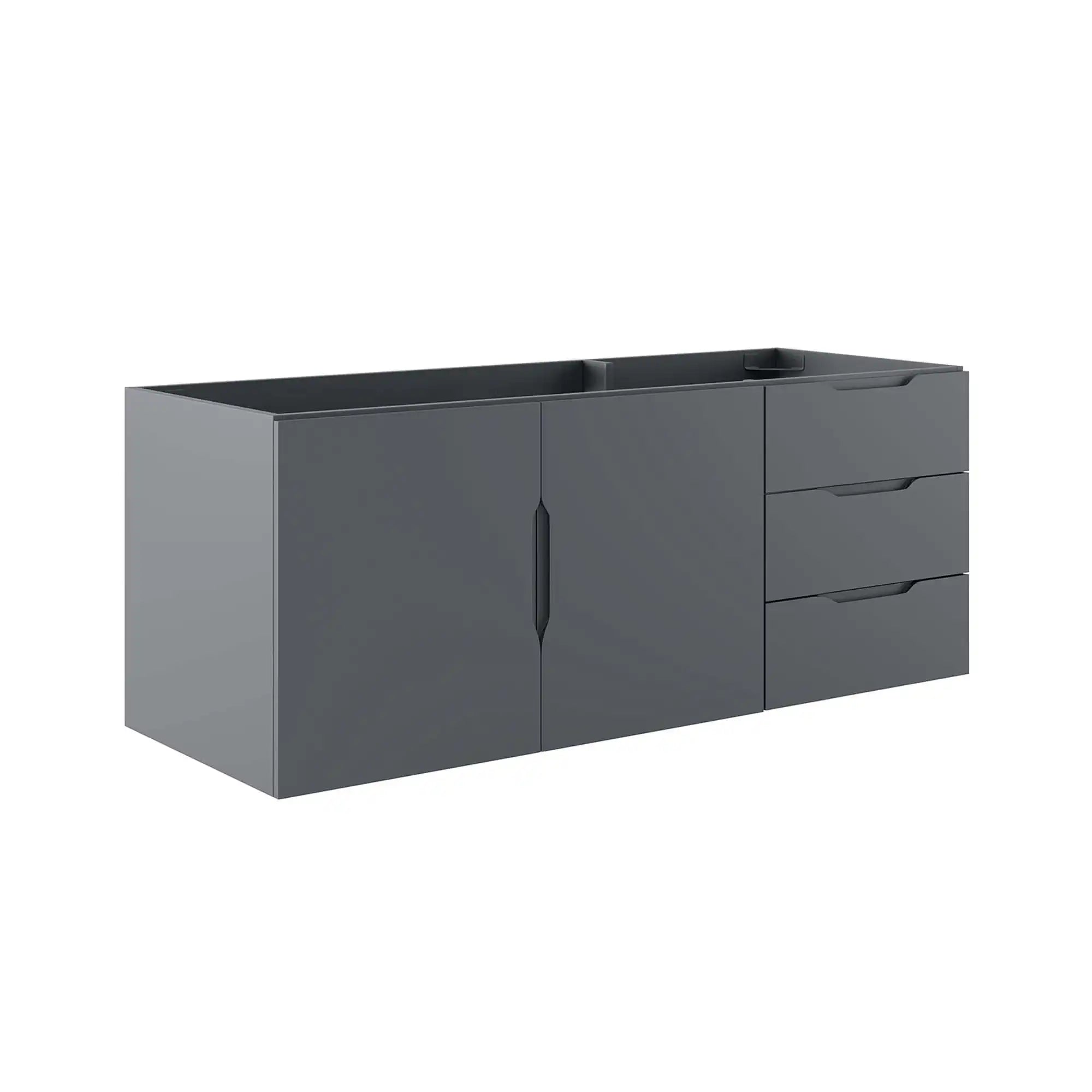 Vitality 48" Double or Single Sink Compatible (Not Included) Bathroom Vanity Cabinet by Modway - Best Buy Furniture