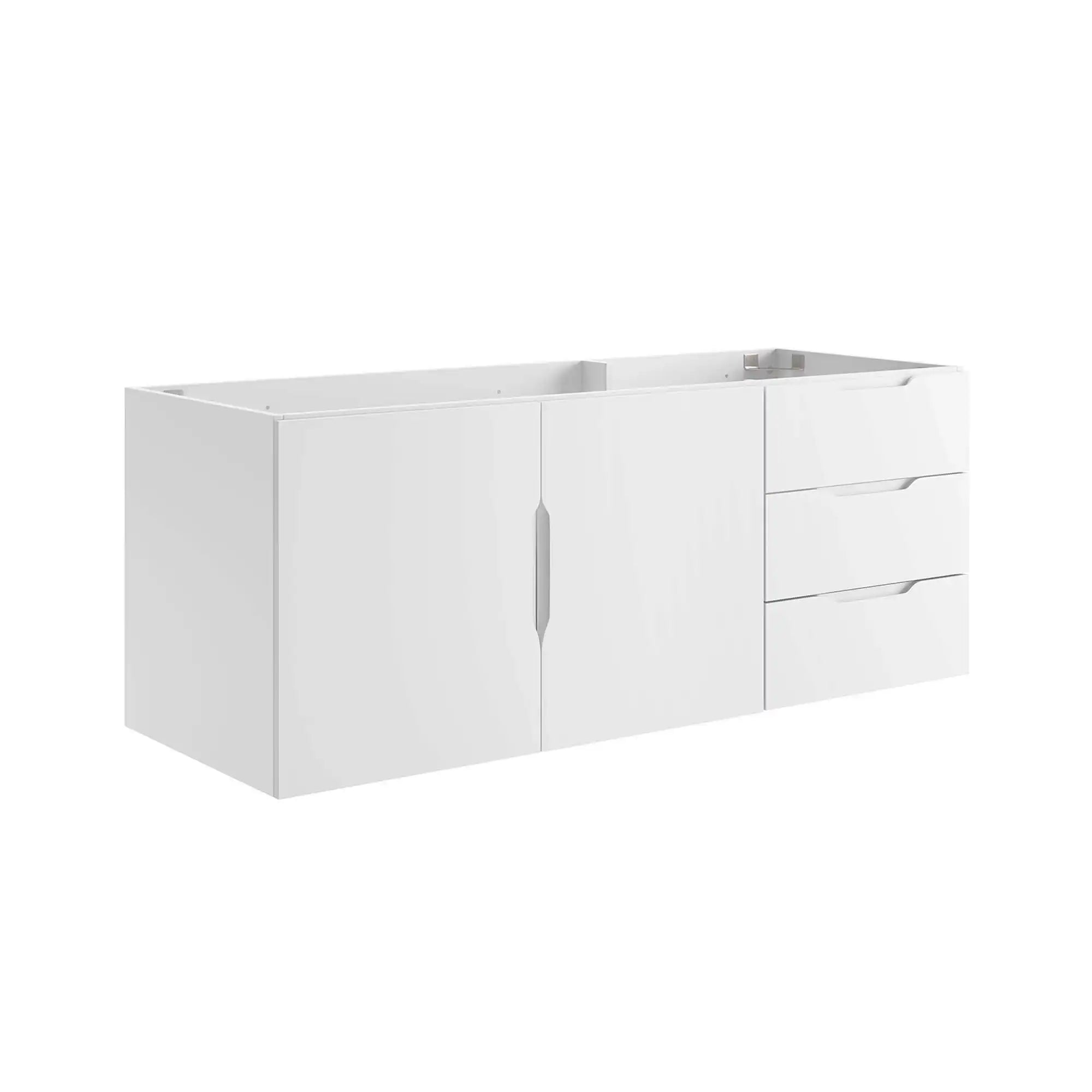 Vitality 48" Double or Single Sink Compatible (Not Included) Bathroom Vanity Cabinet by Modway - Best Buy Furniture