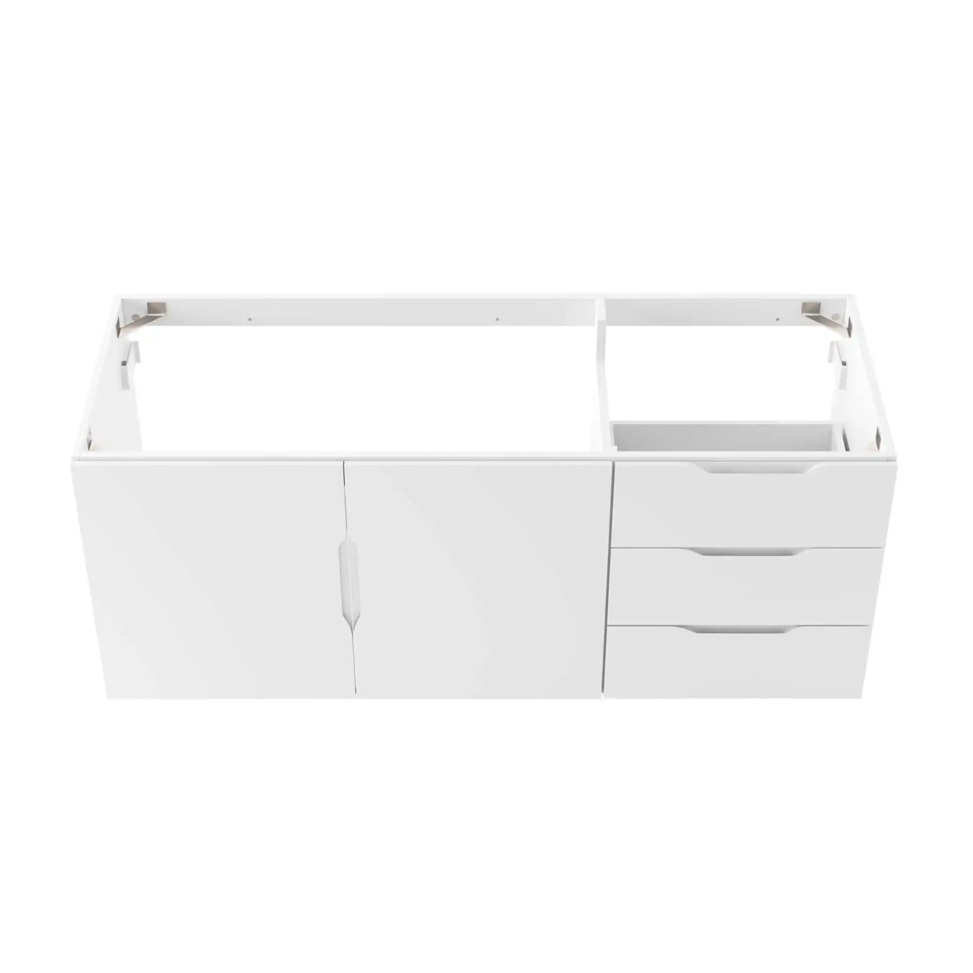 Vitality 48" Double or Single Sink Compatible (Not Included) Bathroom Vanity Cabinet by Modway - Best Buy Furniture
