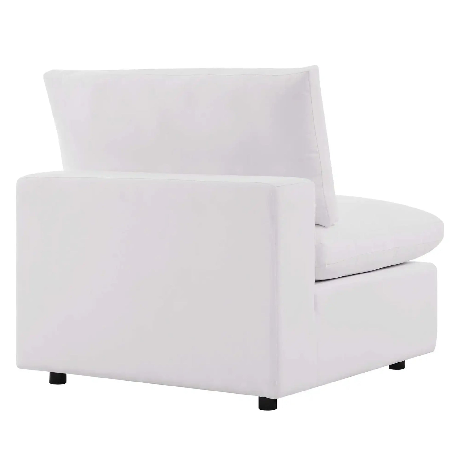 Commix Overstuffed Outdoor Patio Armless Chair by Modway - Best Buy Furniture