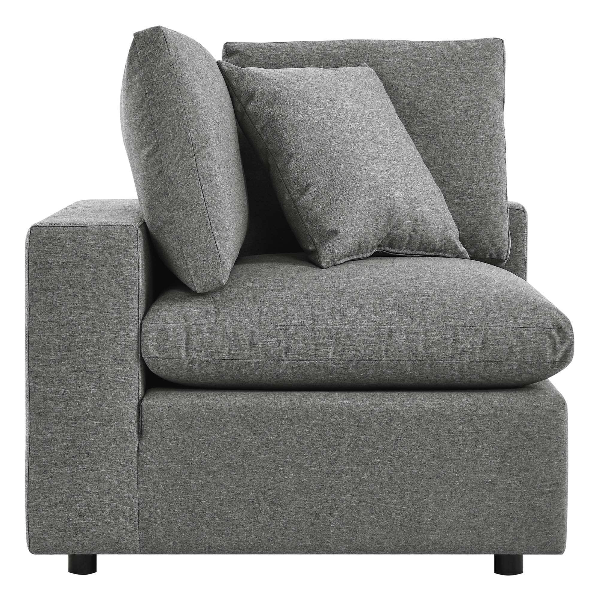 Commix Overstuffed Outdoor Patio Corner Chair by Modway - Best Buy Furniture