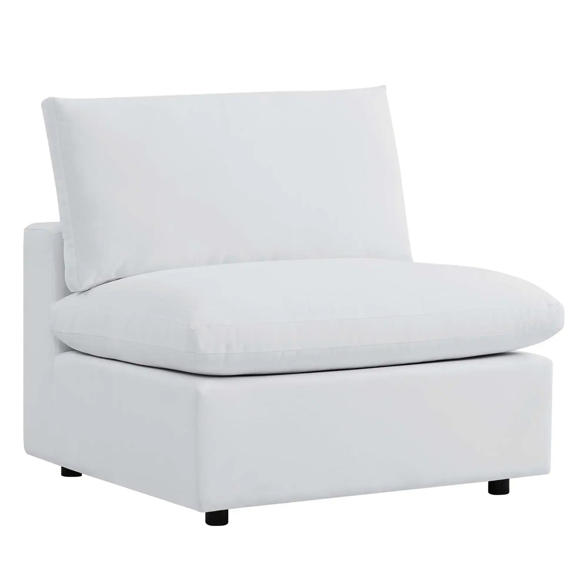 Commix Sunbrella� Outdoor Patio Armless Chair by Modway - Best Buy Furniture