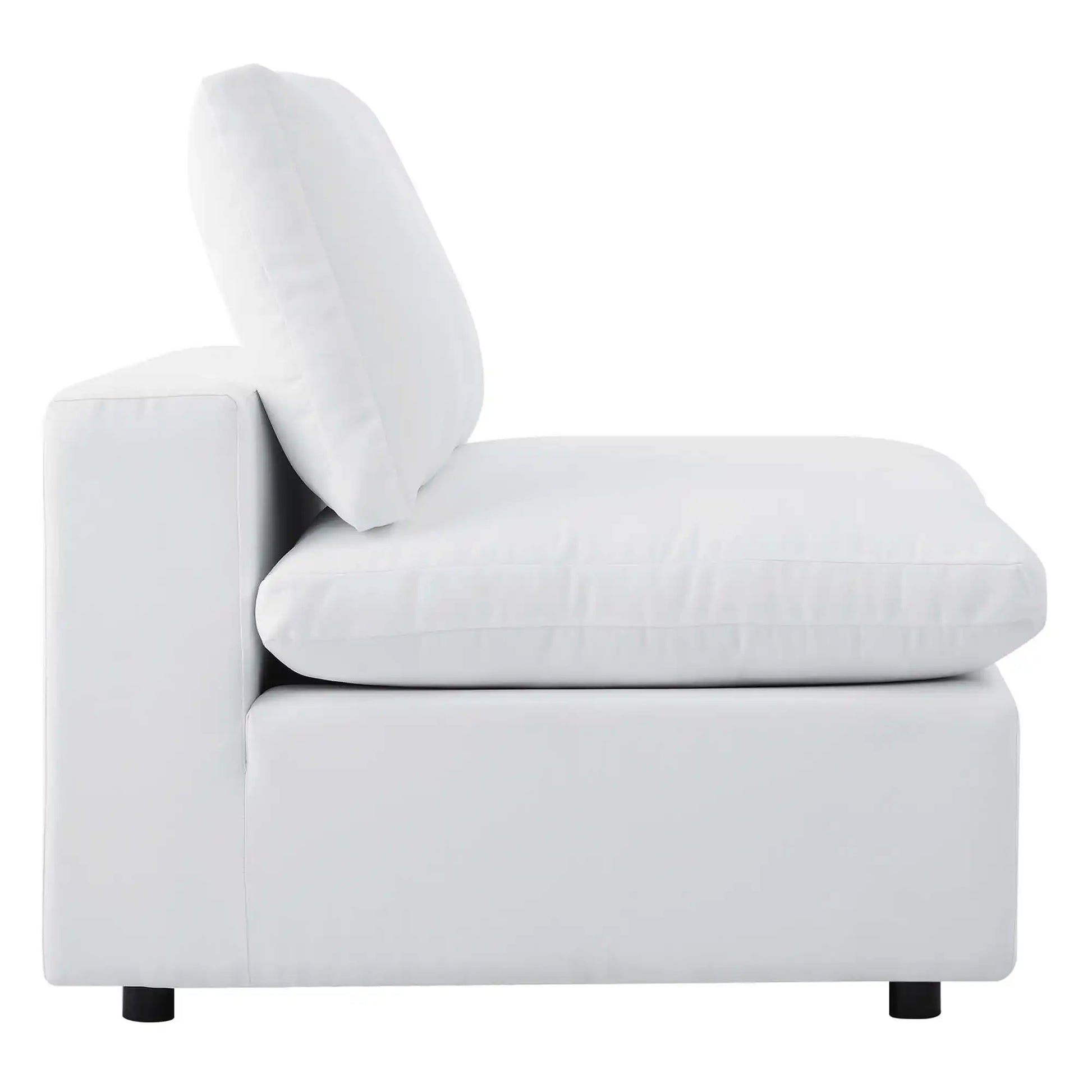 Commix Sunbrella� Outdoor Patio Armless Chair by Modway - Best Buy Furniture