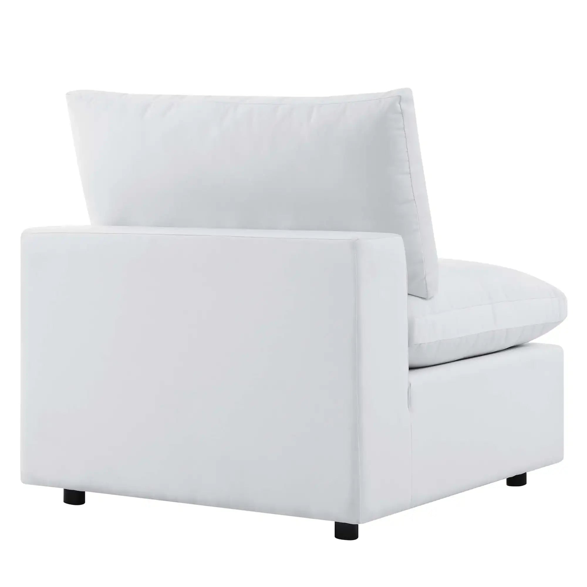 Commix Sunbrella� Outdoor Patio Armless Chair by Modway - Best Buy Furniture