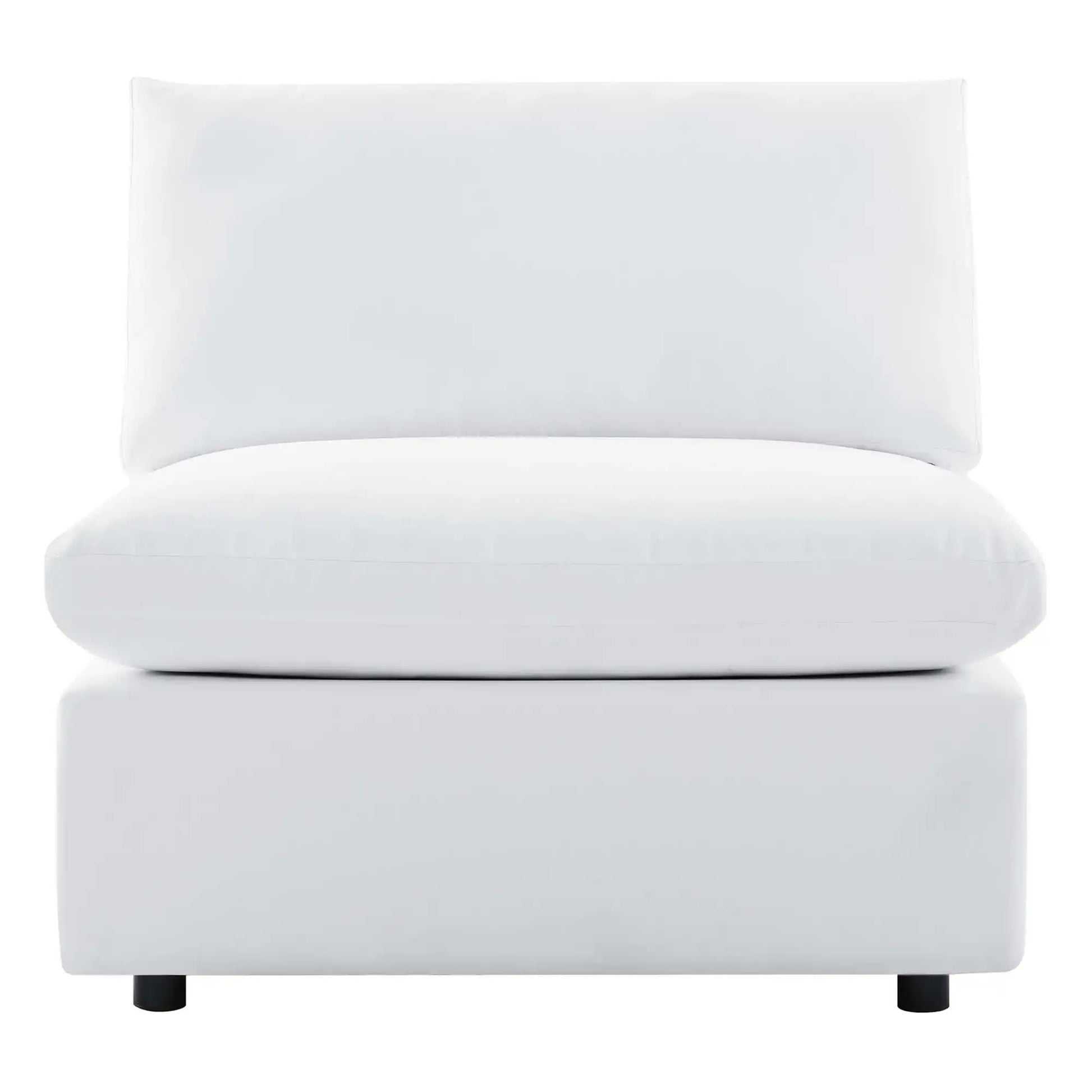Commix Sunbrella� Outdoor Patio Armless Chair by Modway - Best Buy Furniture