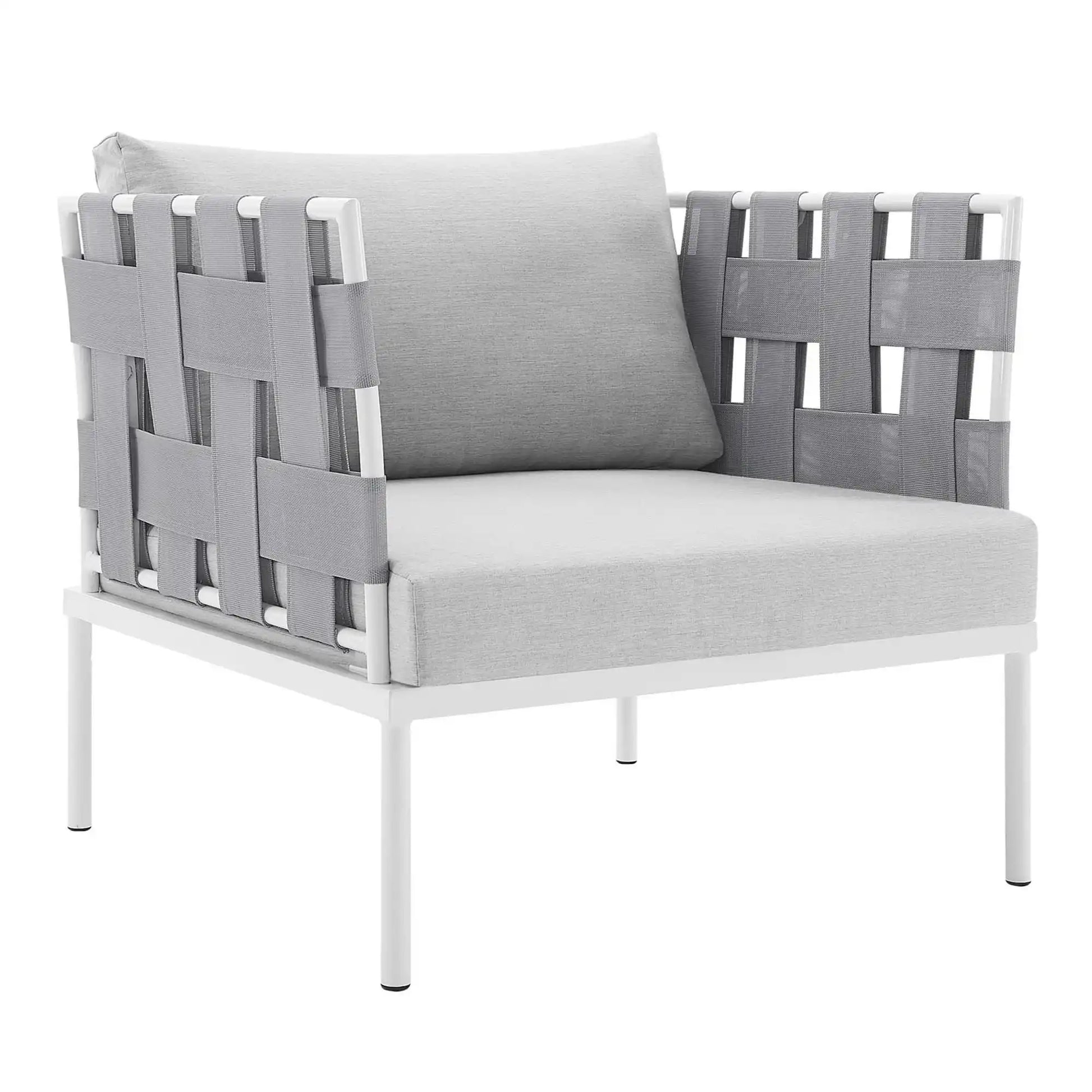 Harmony Sunbrella� Outdoor Patio Aluminum Armchair by Modway - Best Buy Furniture