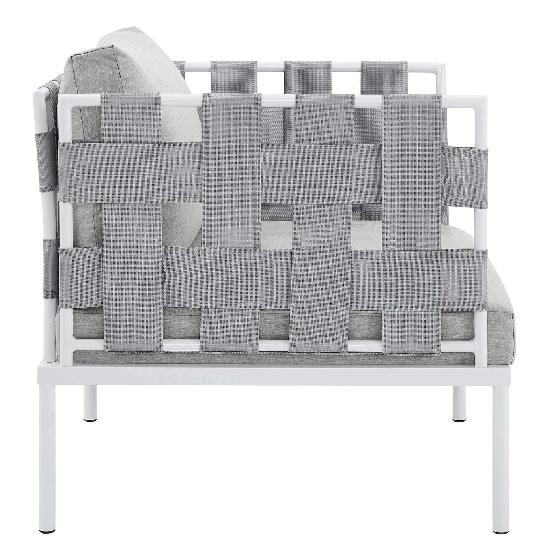 Harmony Sunbrella� Outdoor Patio Aluminum Armchair by Modway - Best Buy Furniture