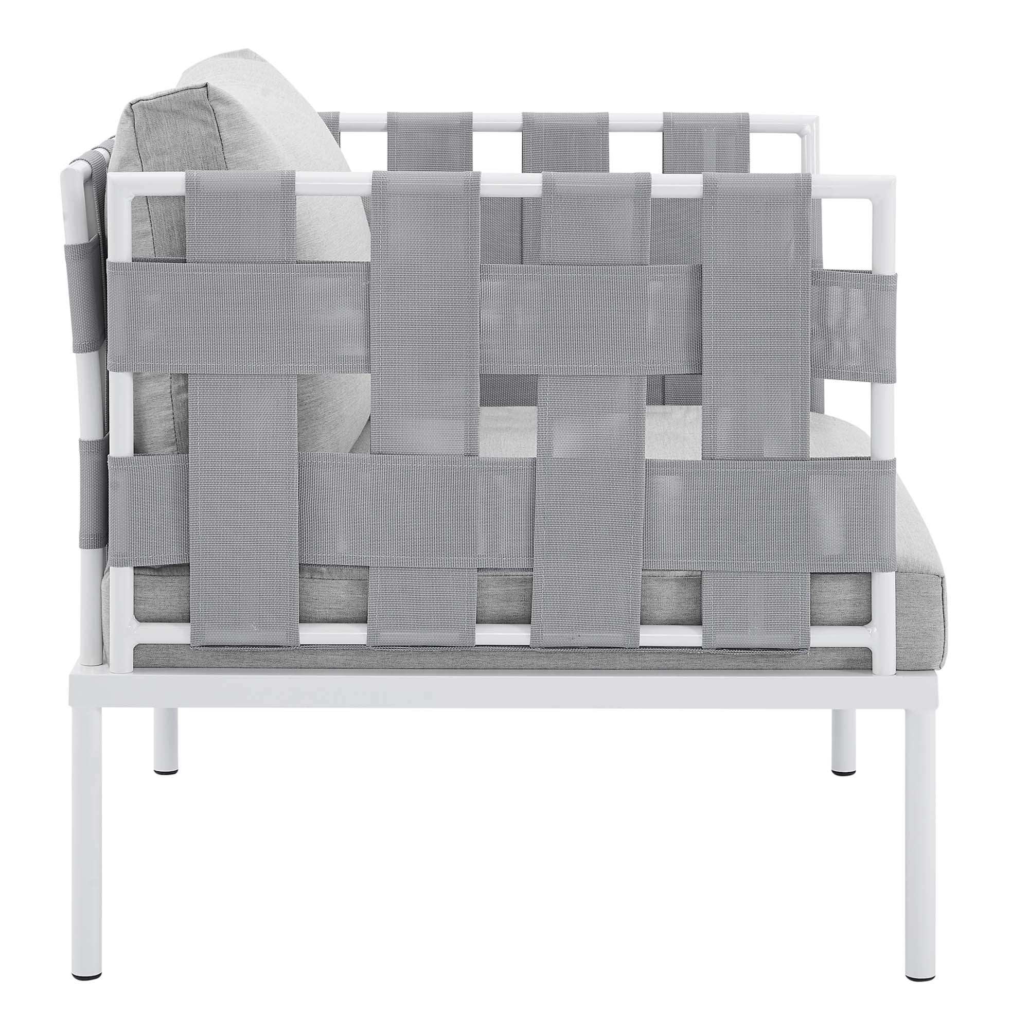 Harmony Sunbrella� Outdoor Patio Aluminum Armchair by Modway - Best Buy Furniture