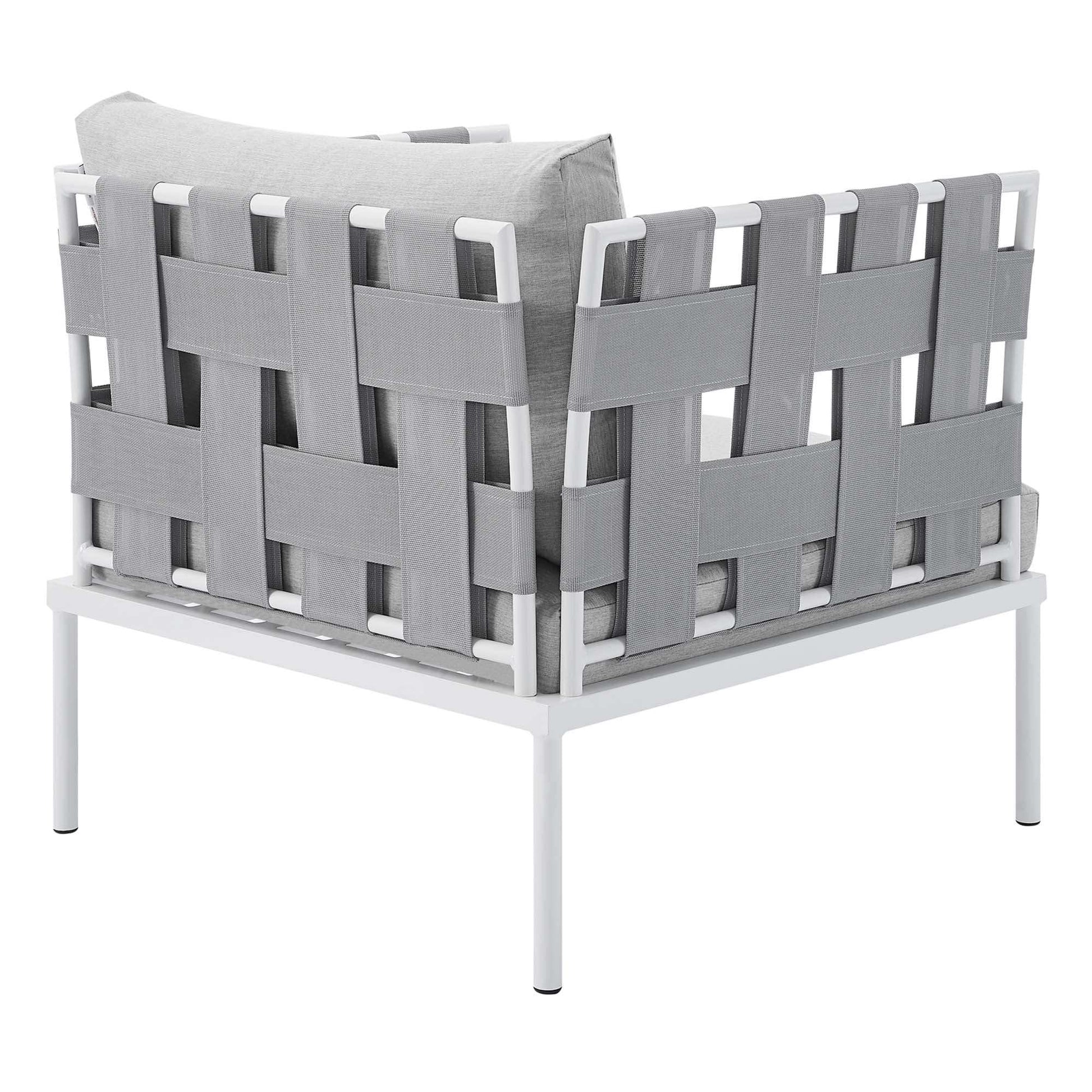 Harmony Sunbrella� Outdoor Patio Aluminum Armchair by Modway - Best Buy Furniture