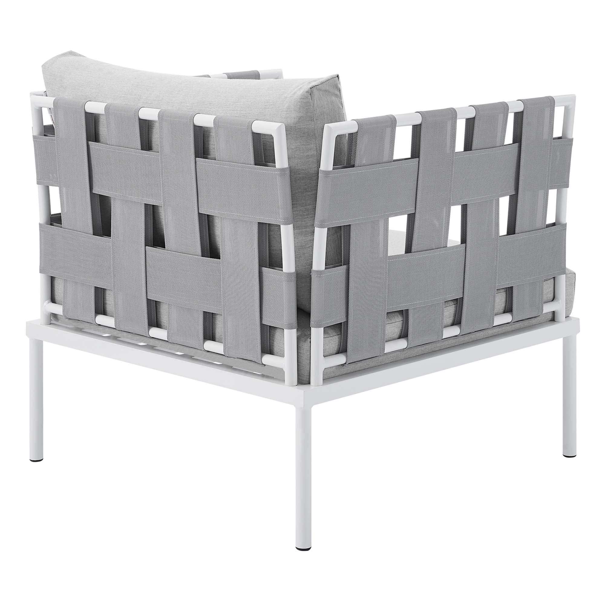 Harmony Sunbrella� Outdoor Patio Aluminum Armchair by Modway - Best Buy Furniture