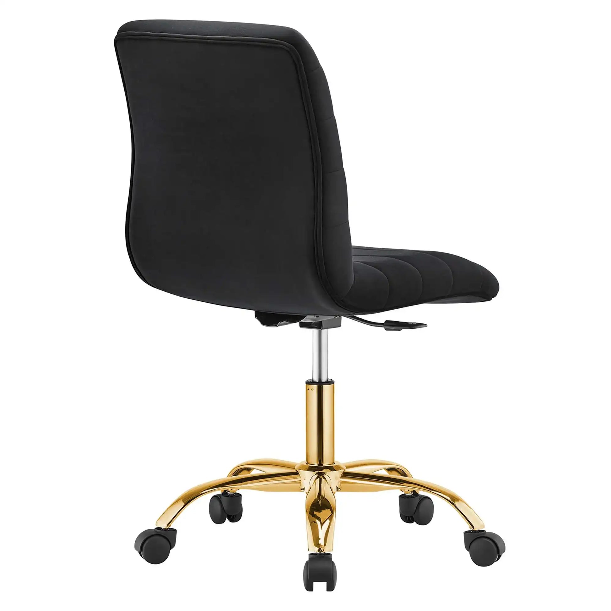 Ripple Armless Performance Velvet Office Chair by Modway - Best Buy Furniture