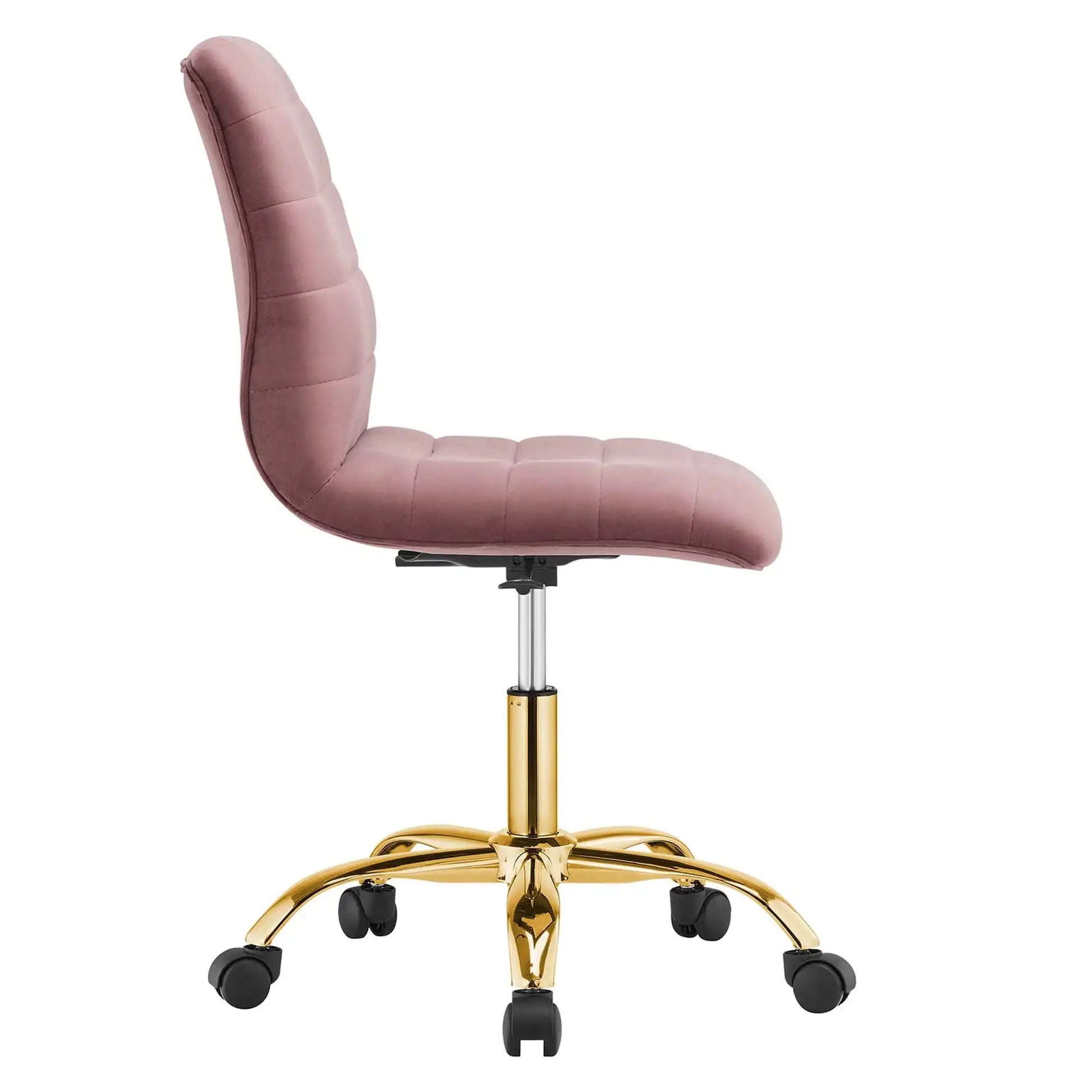 Ripple Armless Performance Velvet Office Chair by Modway - Best Buy Furniture