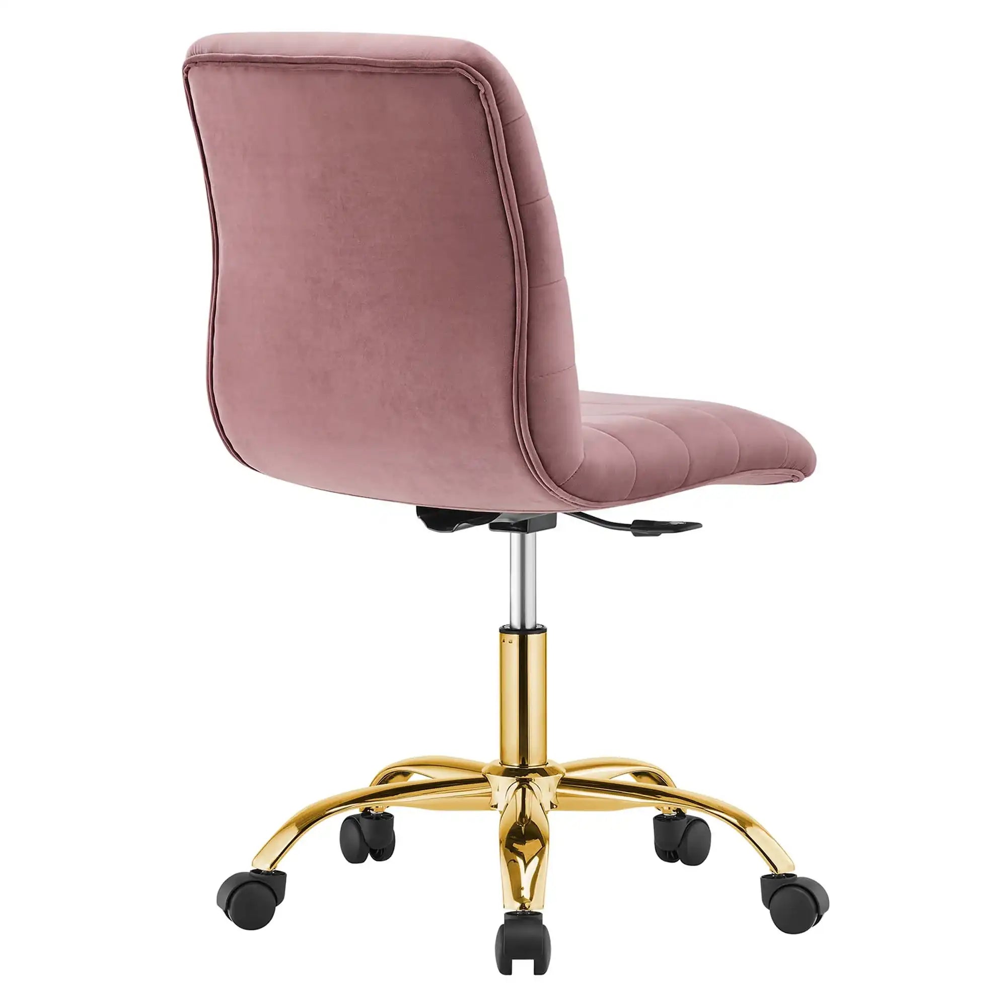 Ripple Armless Performance Velvet Office Chair by Modway - Best Buy Furniture