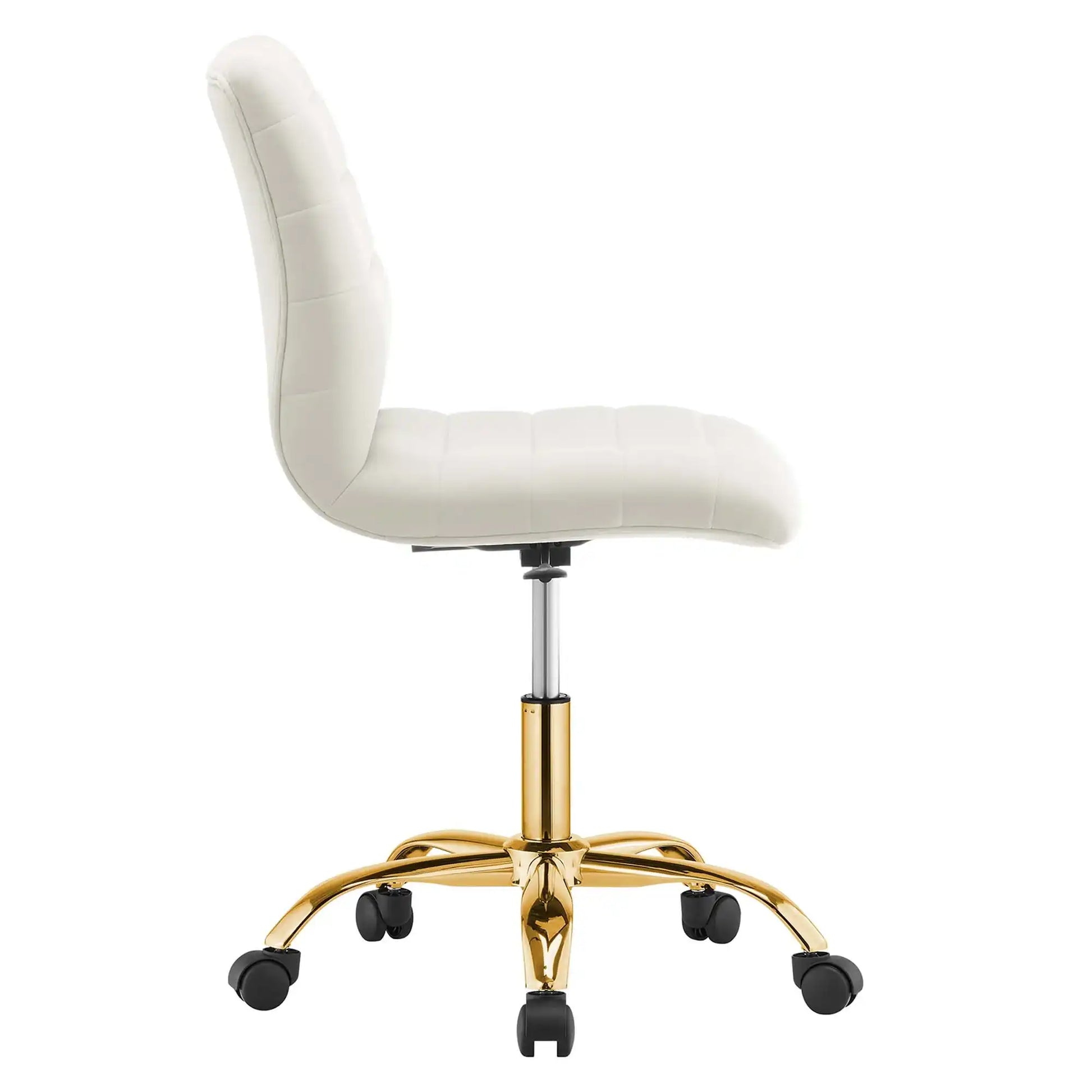 Ripple Armless Performance Velvet Office Chair by Modway - Best Buy Furniture