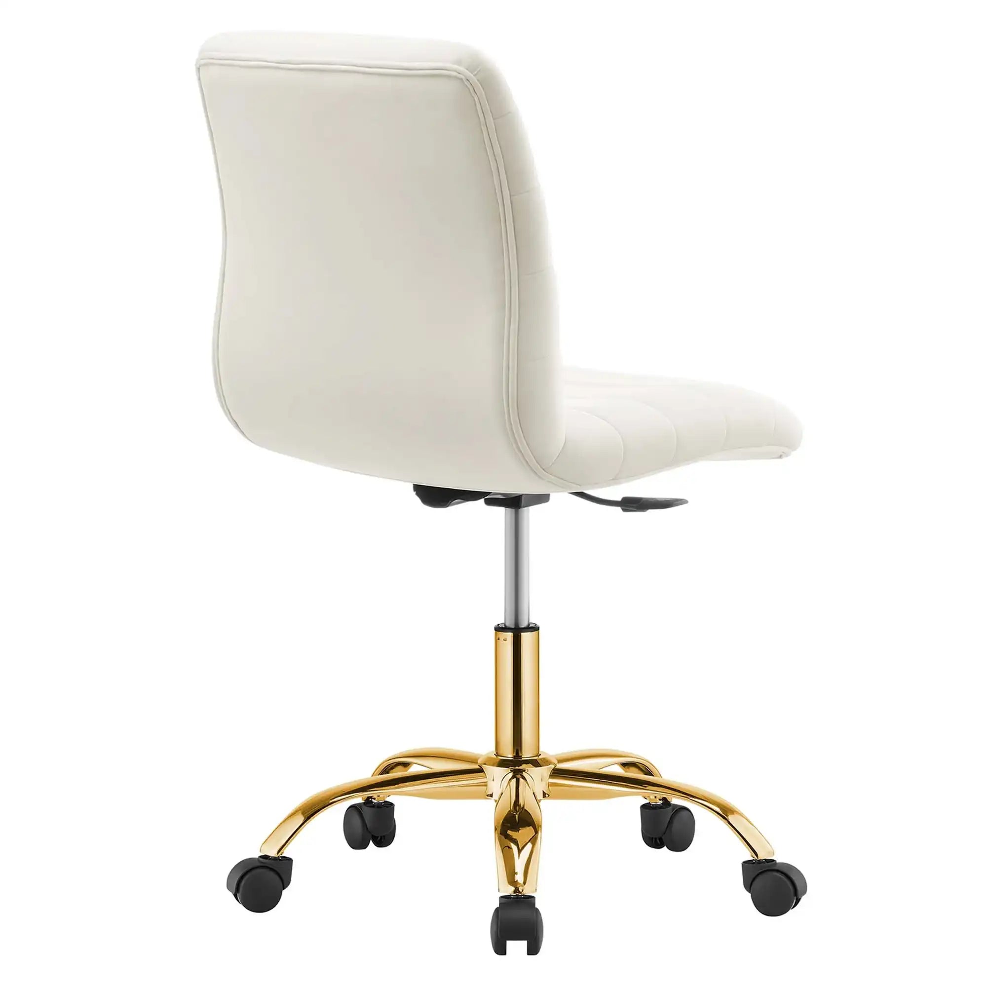 Ripple Armless Performance Velvet Office Chair by Modway - Best Buy Furniture